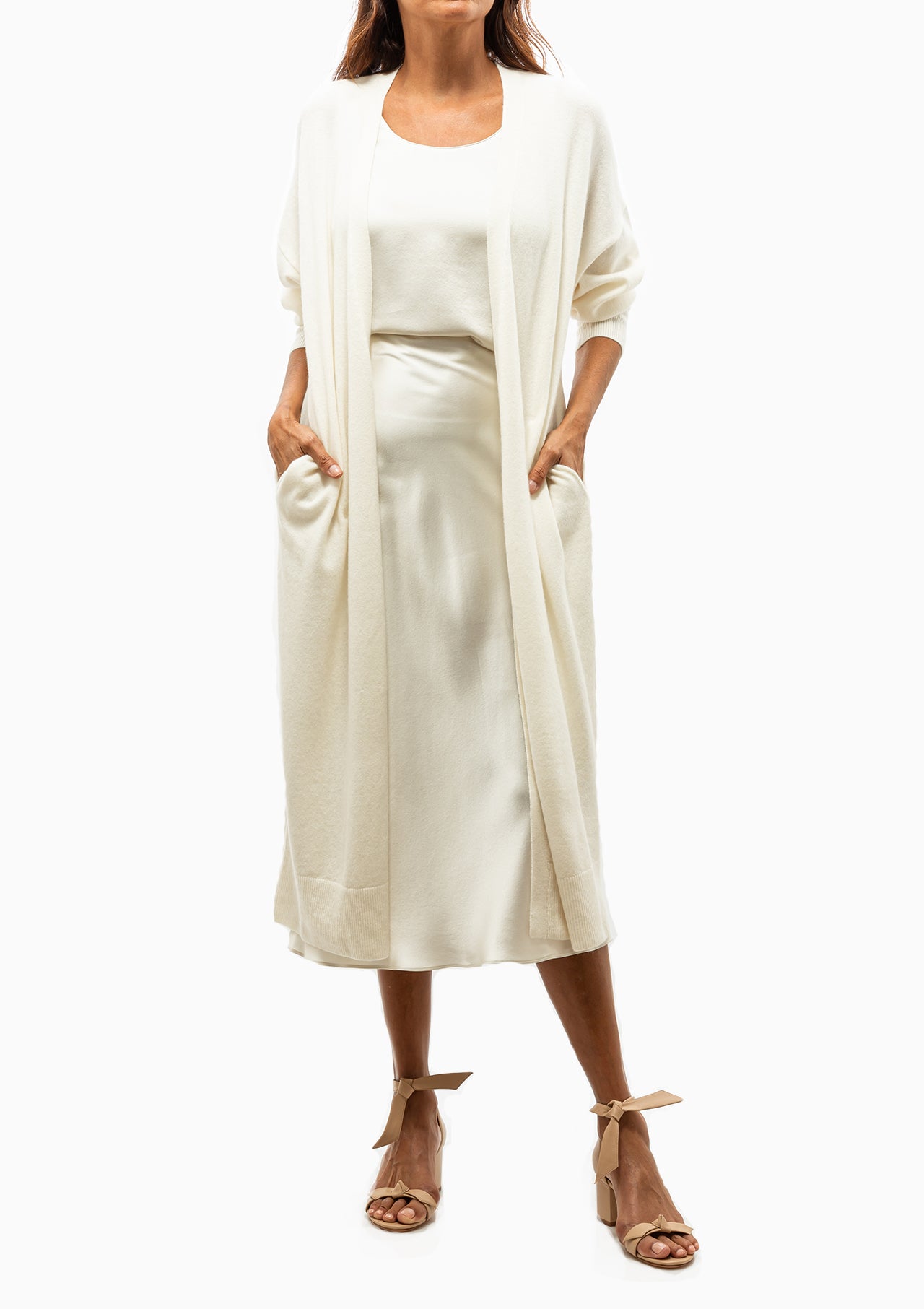 SABLYN | Sybil Cashmere Duster | Gardenia