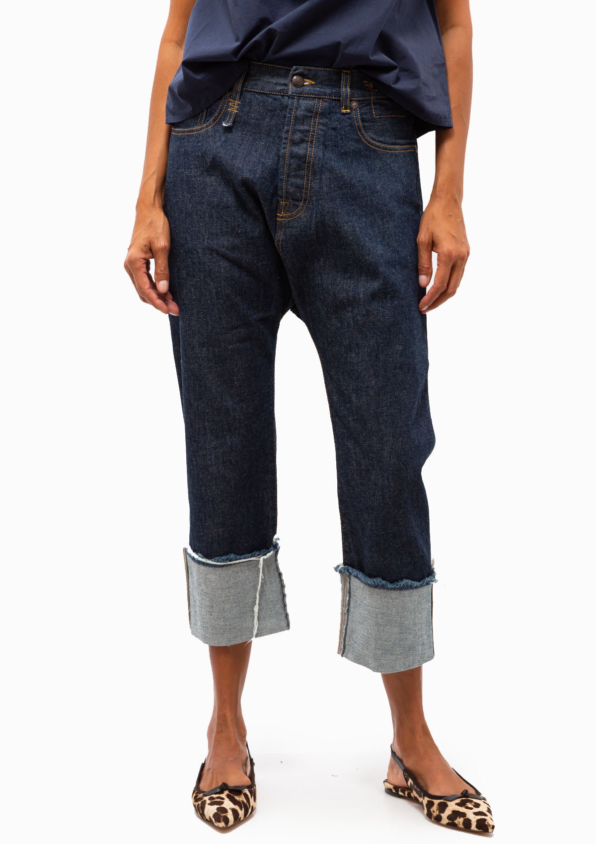 Tailored Drop Jean | Indigo Rinse