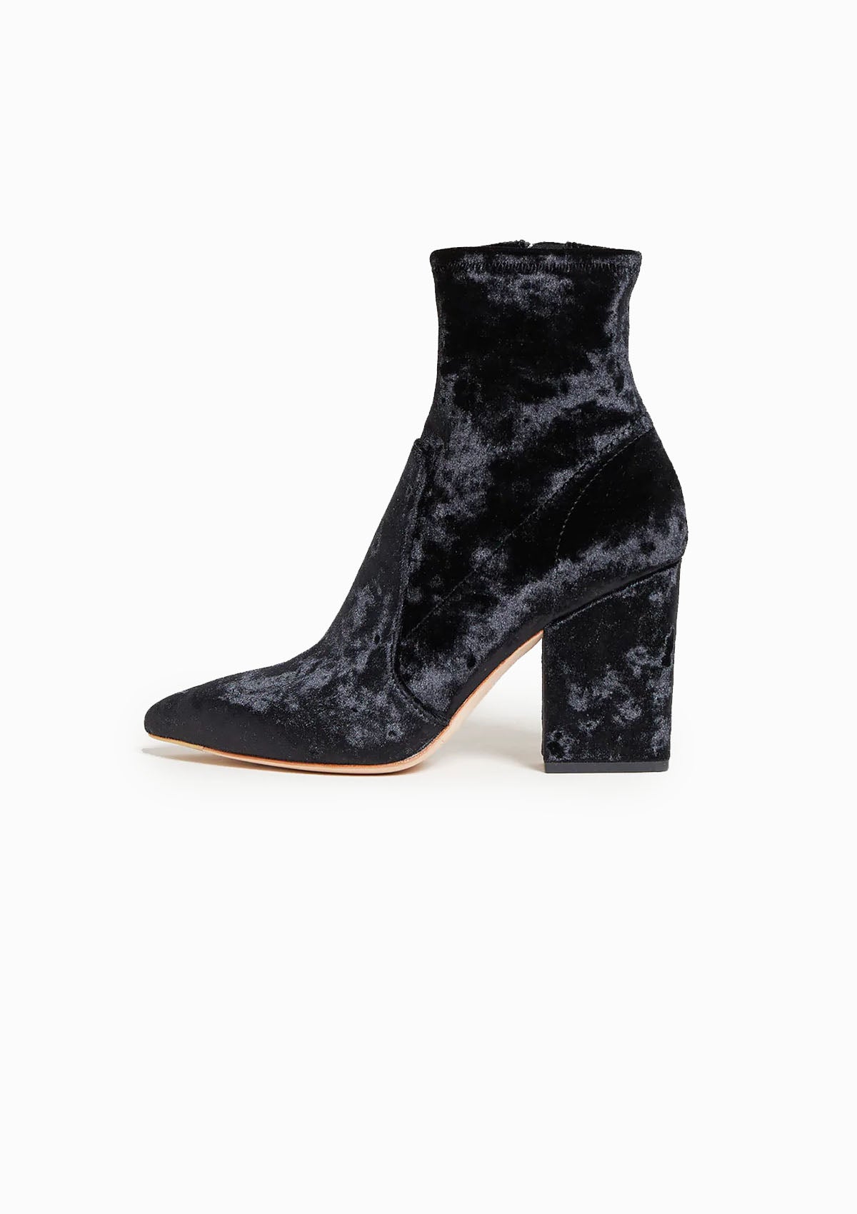 Isla Bootie Black Velvet