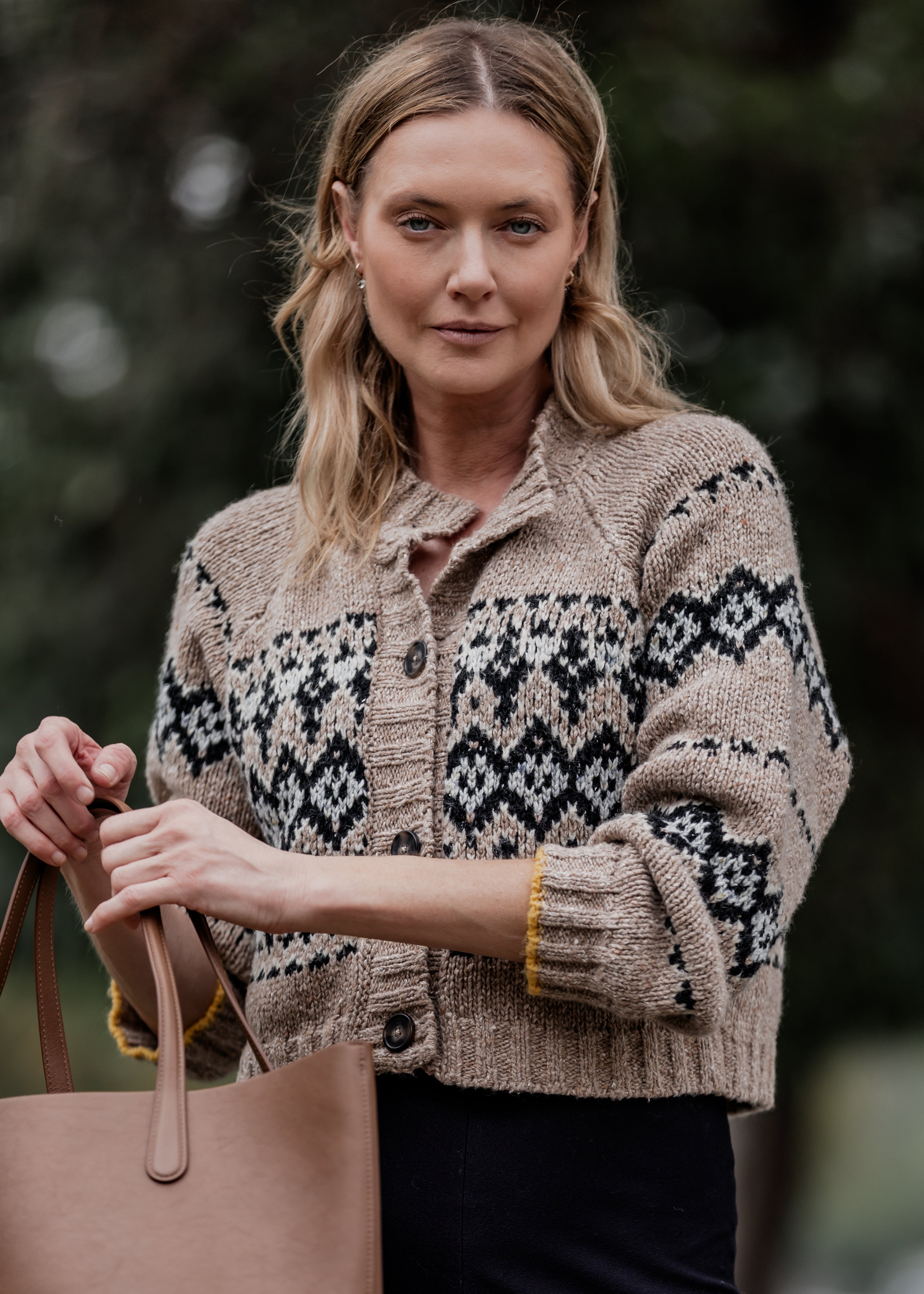 Damas Cardigan | Taupe