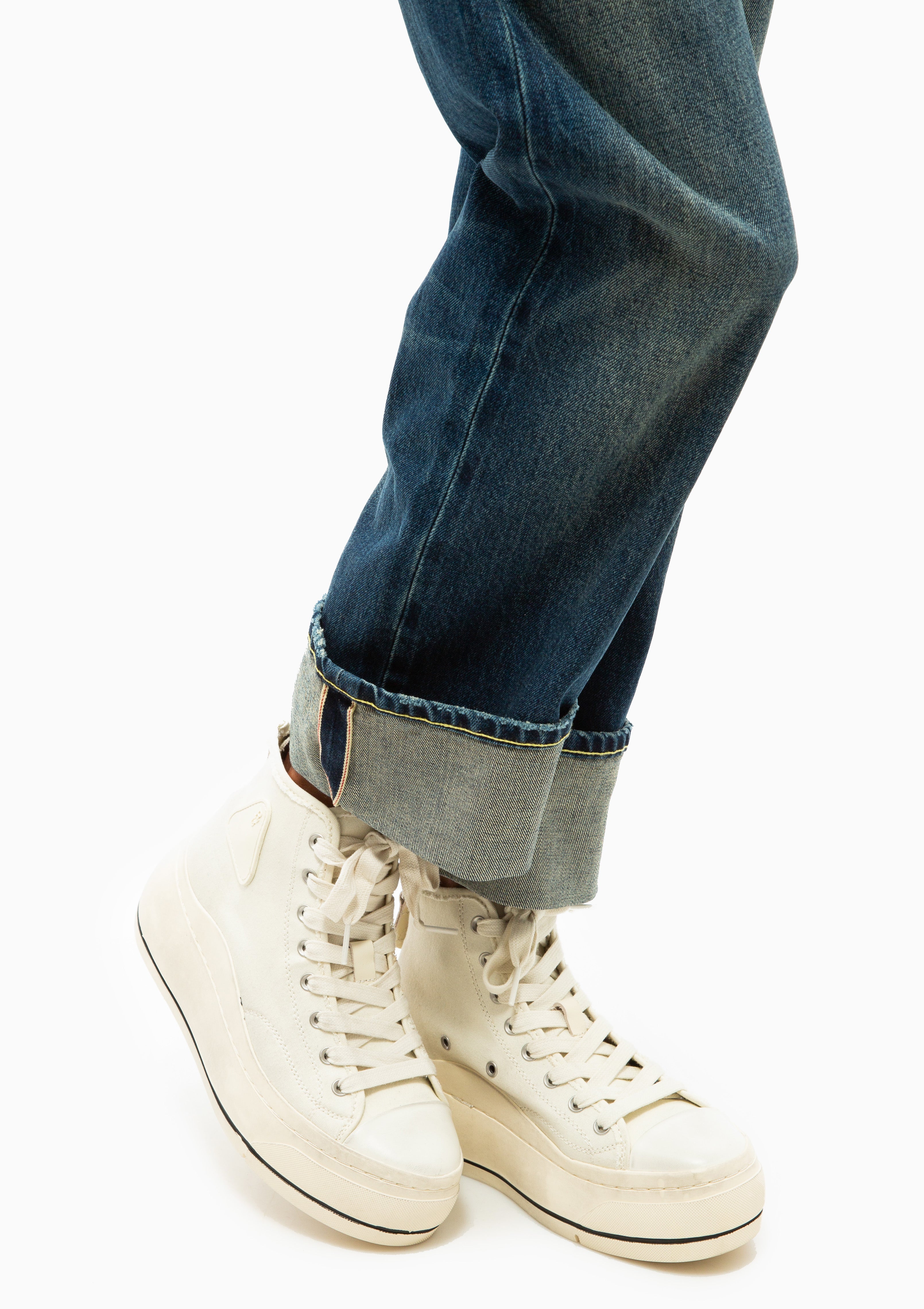 Kurt High Top Sneaker | Ecru