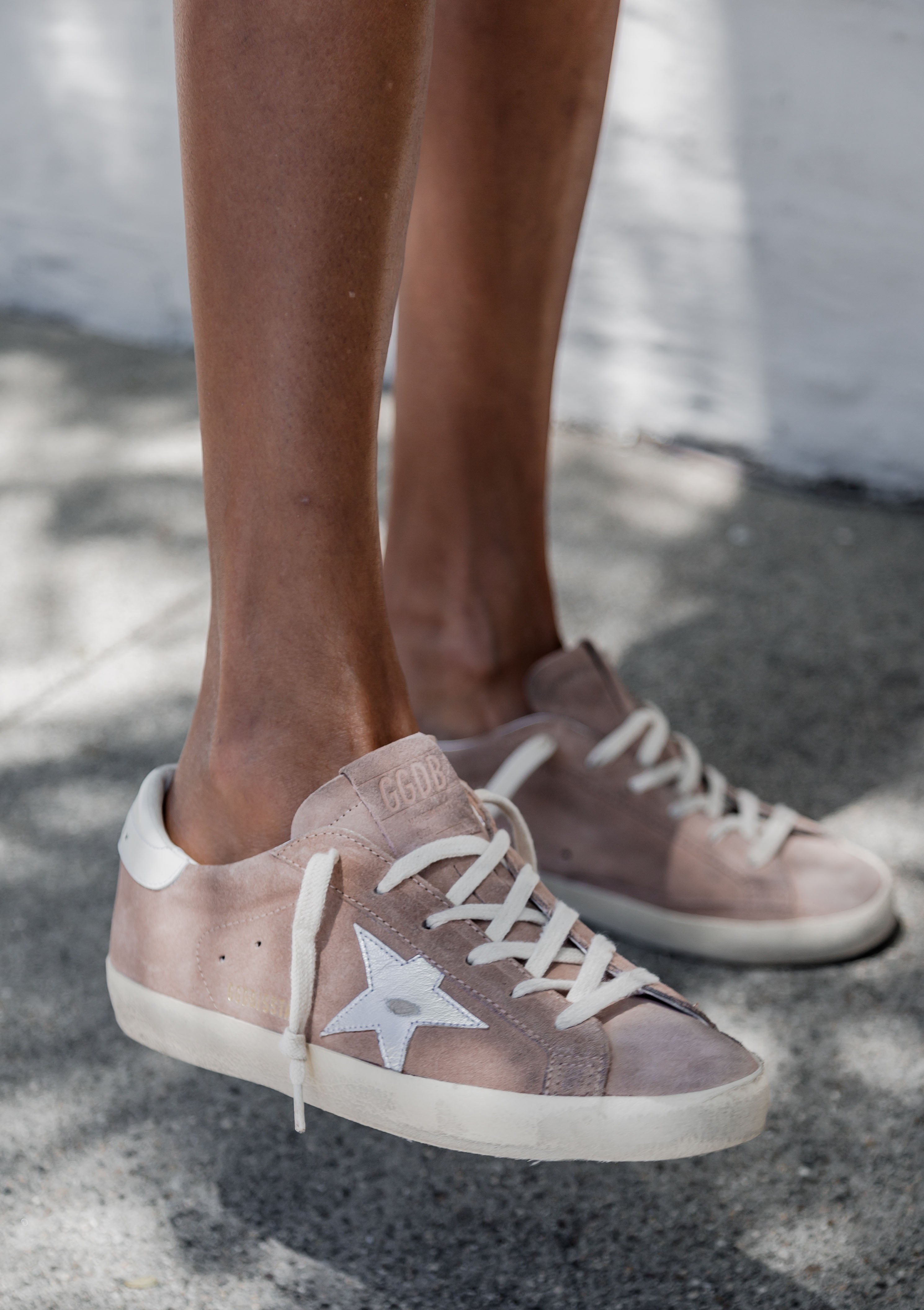 Superstar Sneaker Suede Upper Laminated Star | Pink/Silver/White