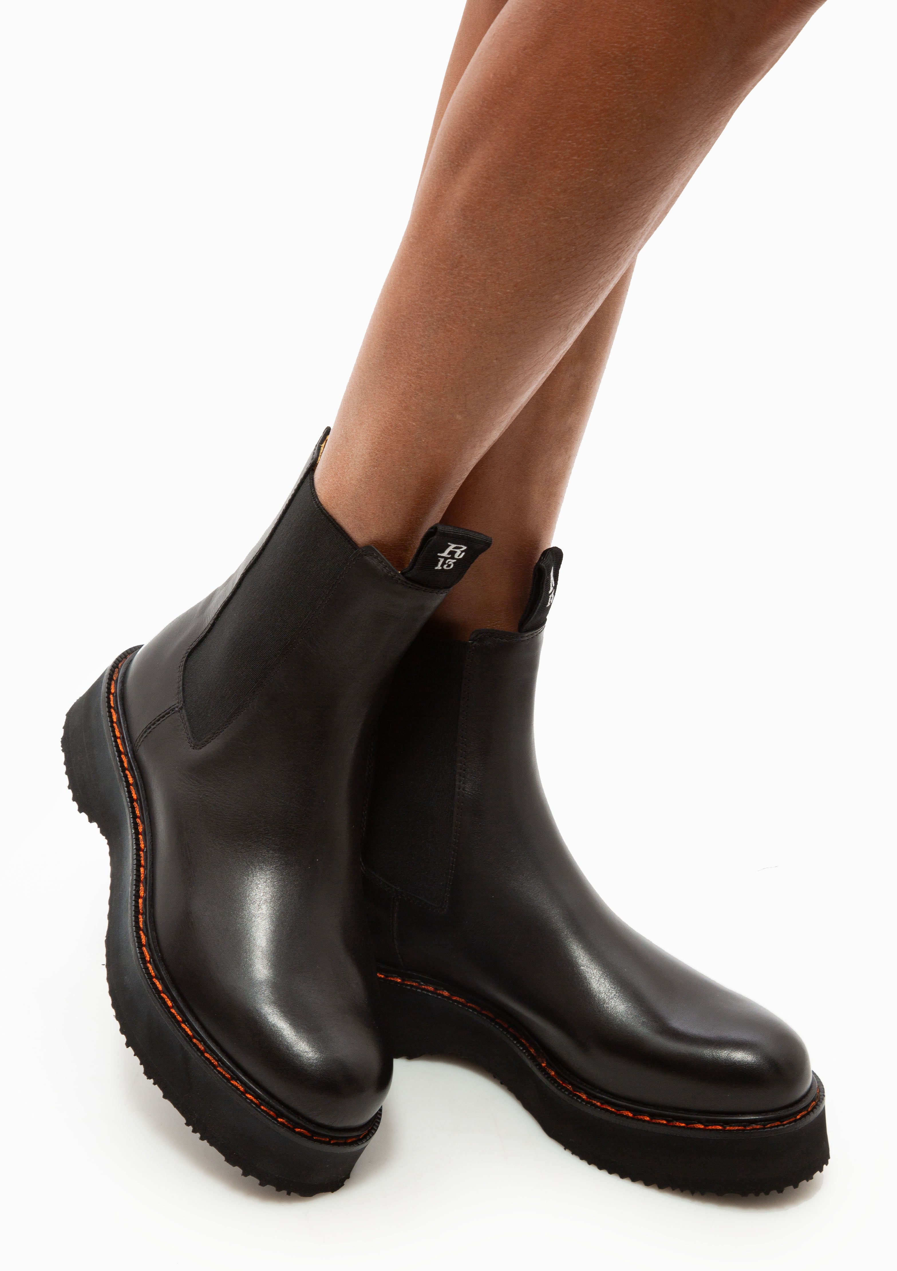 Single Stack Chelsea Boot | Black