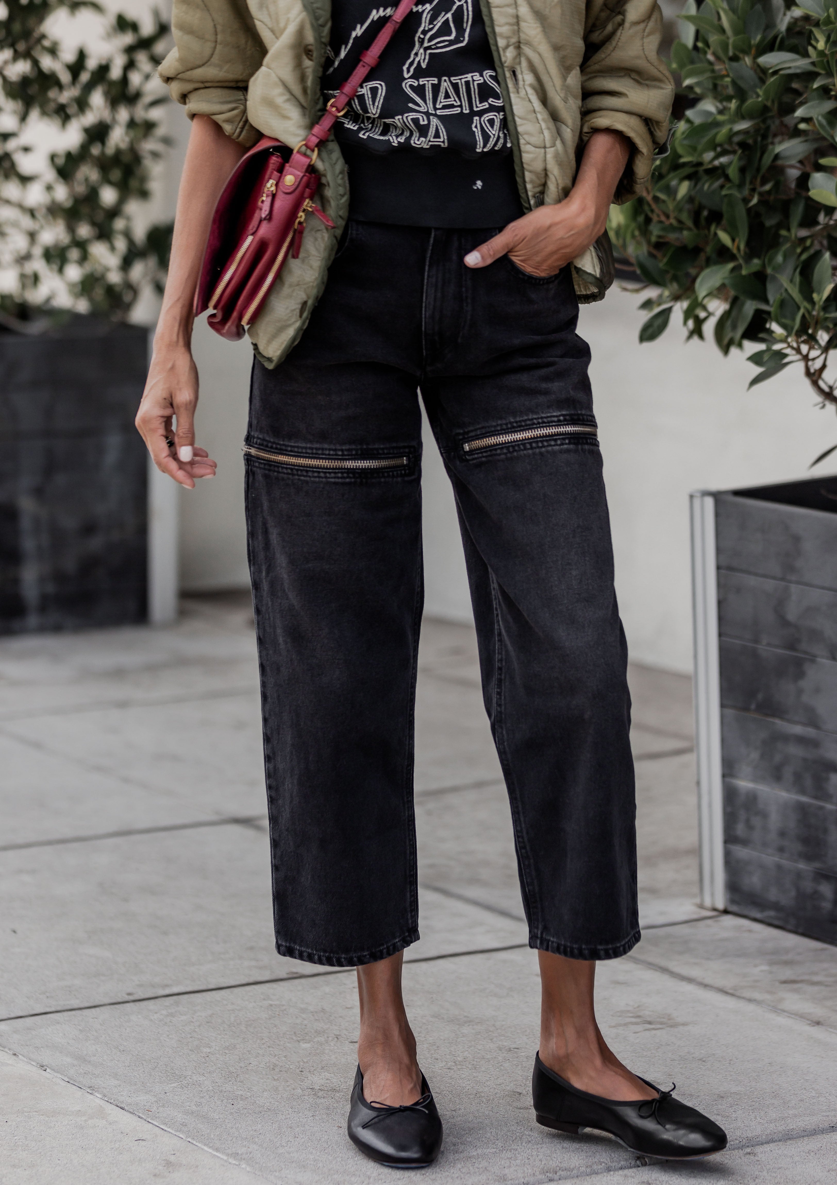 Salia Pant | Faded Black