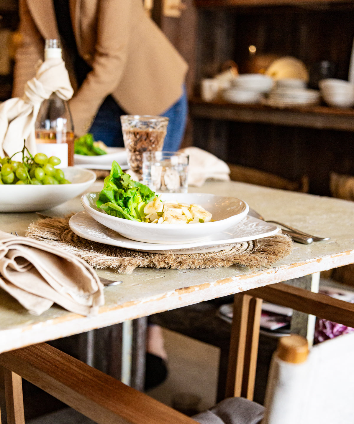 Round Fringe Placemat | Toast