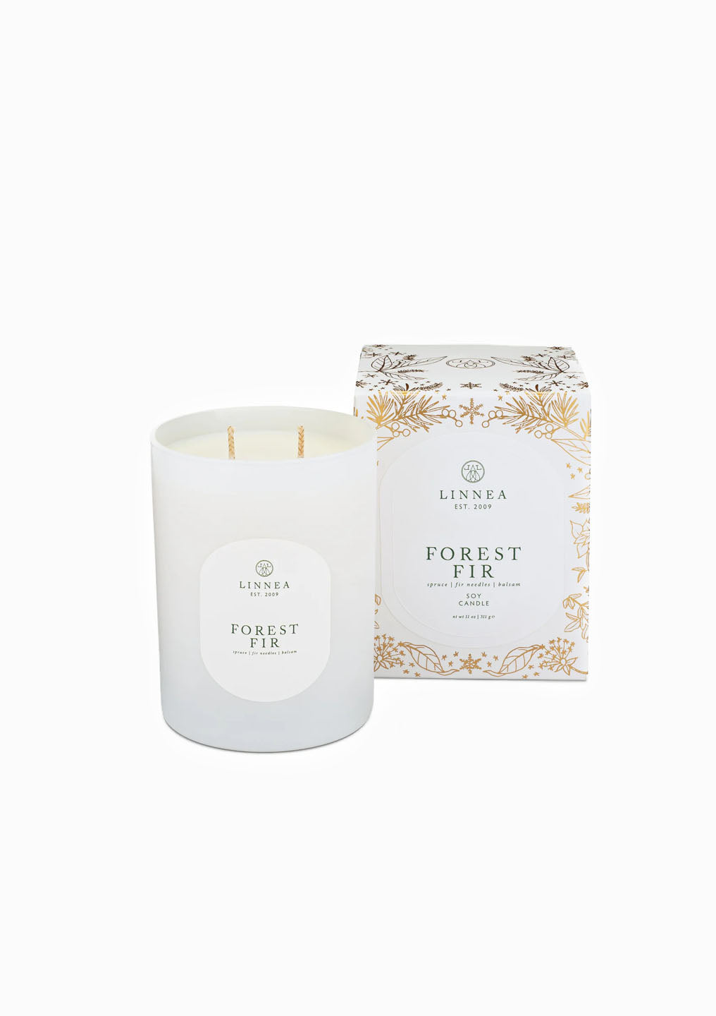 Forest Fir Double Wick Candle