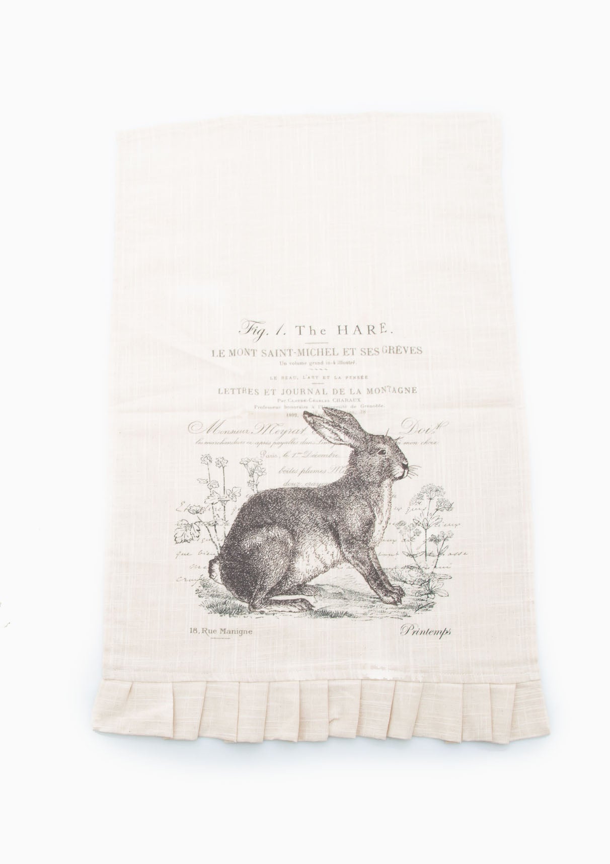 Printemps Hare Tea Towel