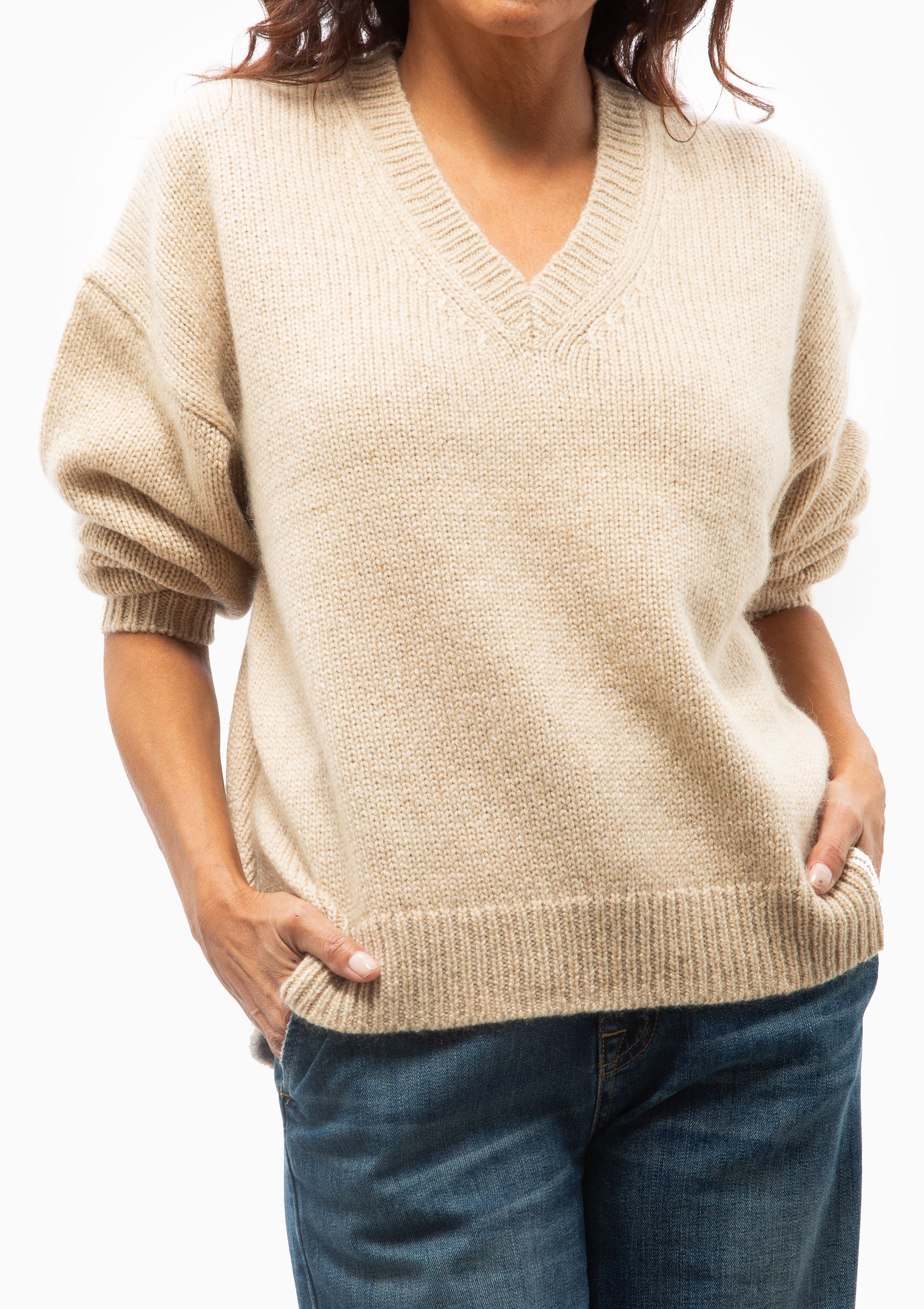 Shagan Sweater | Parchment