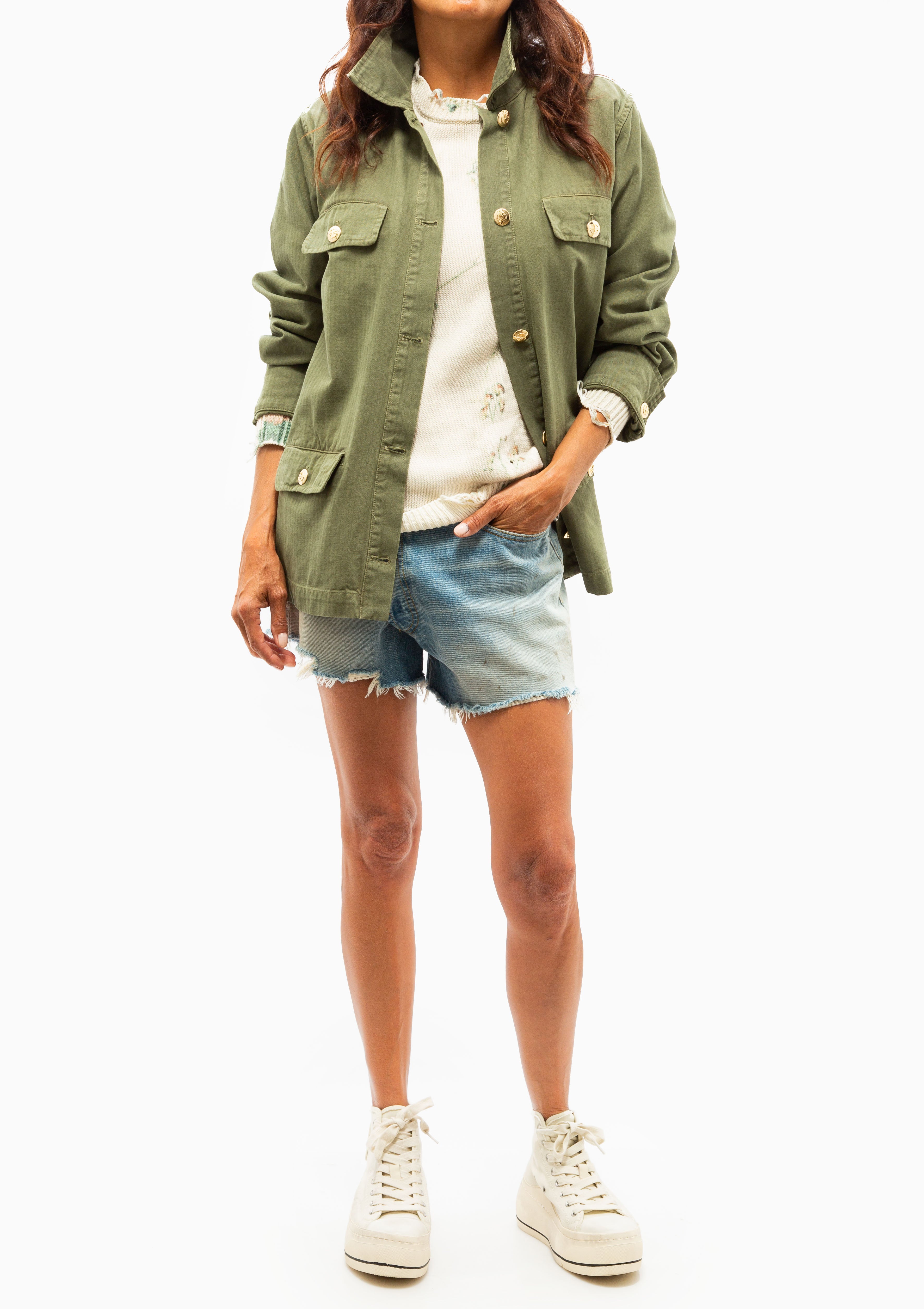 Corey Jacket | Army Green