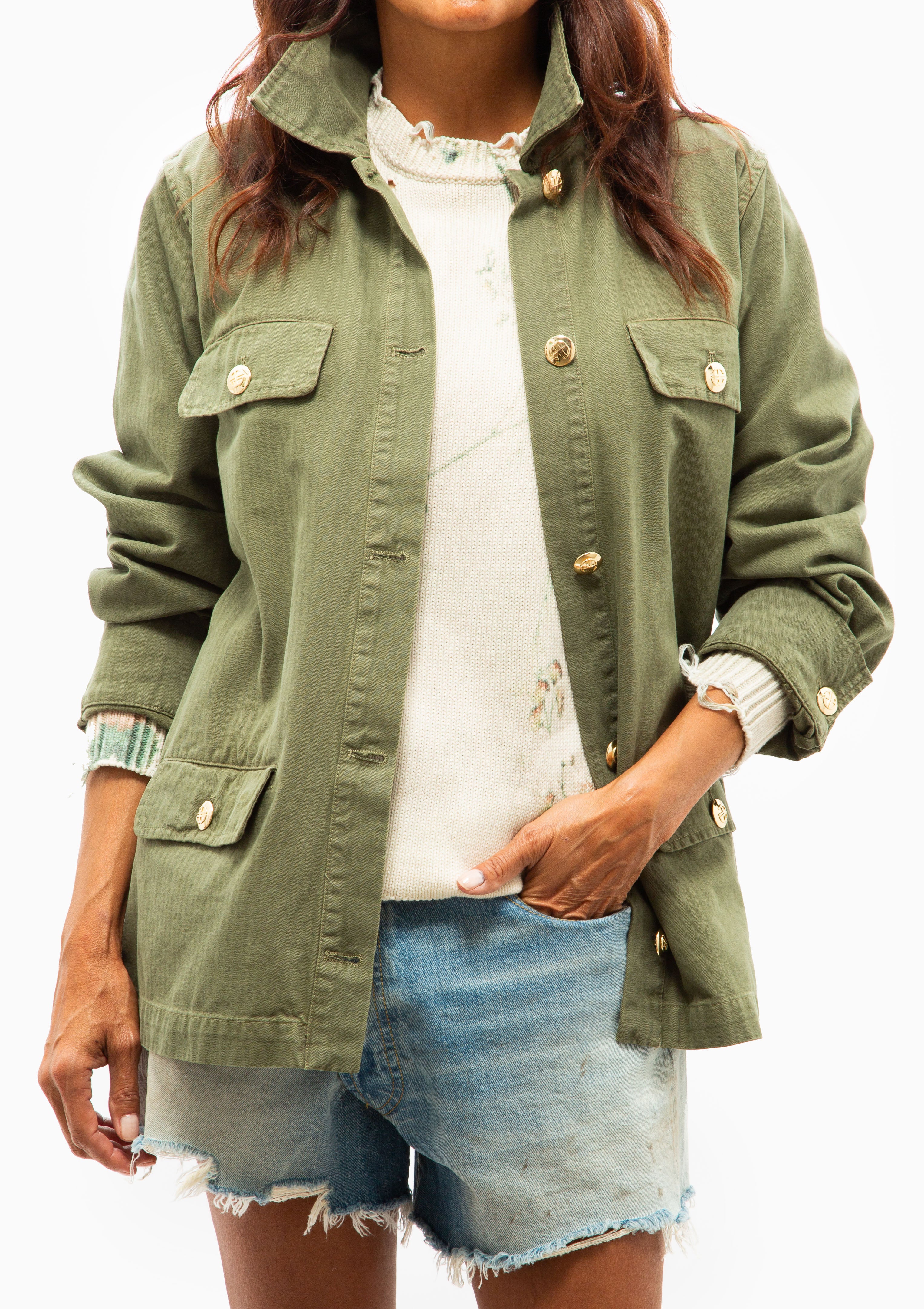 Corey Jacket | Army Green