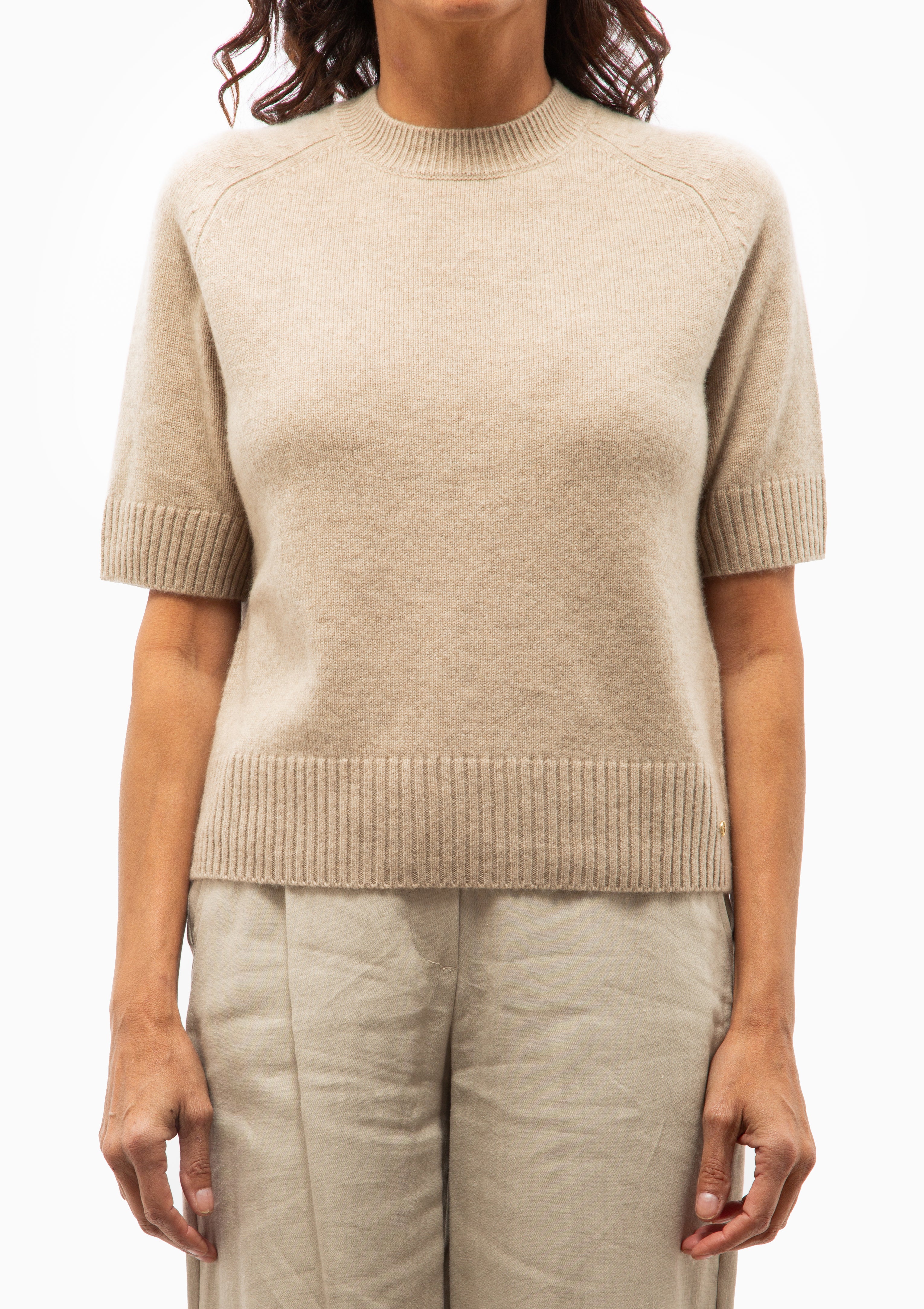 Jackson Sweater | Brown Cashmere