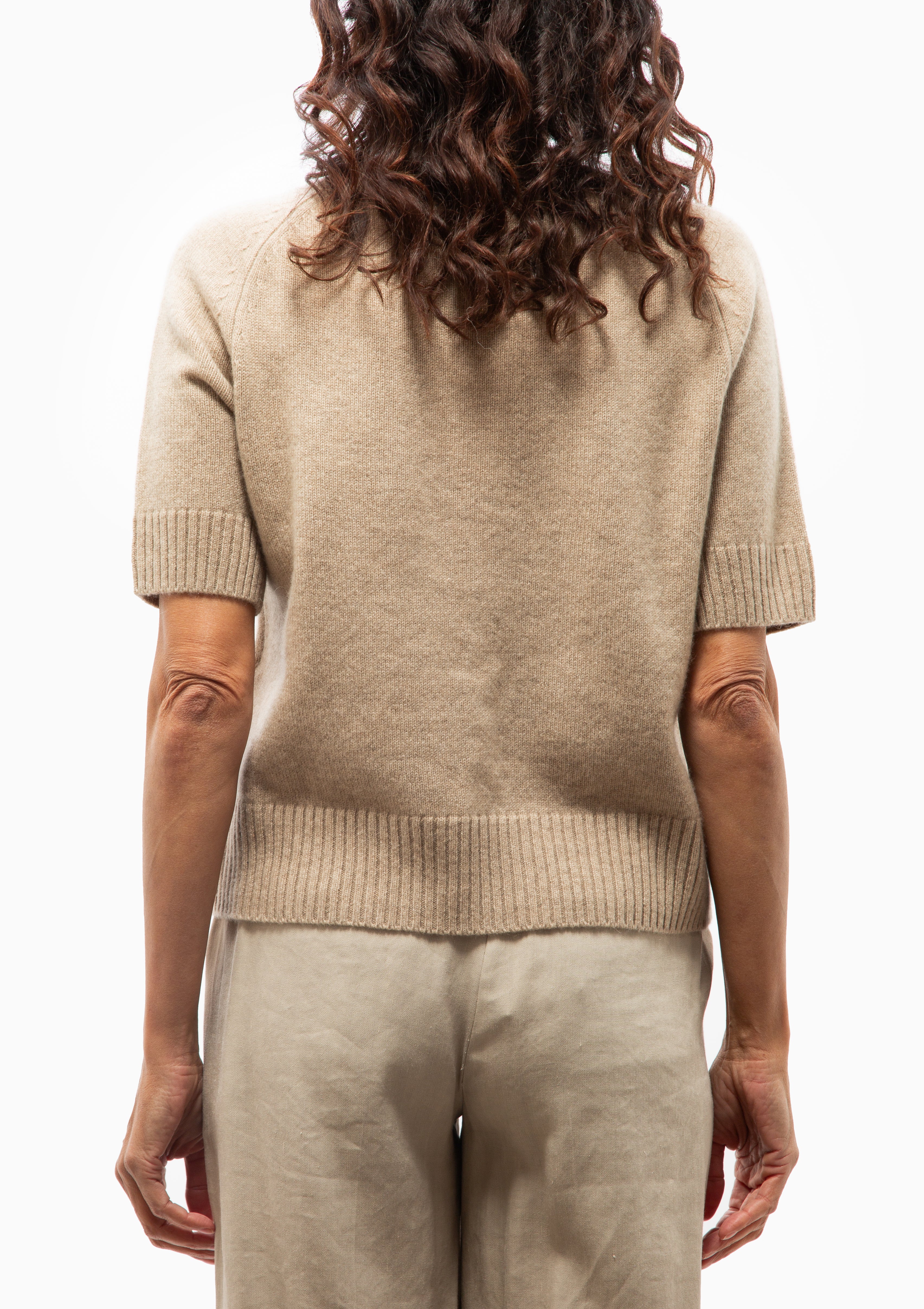 Jackson Sweater | Brown Cashmere