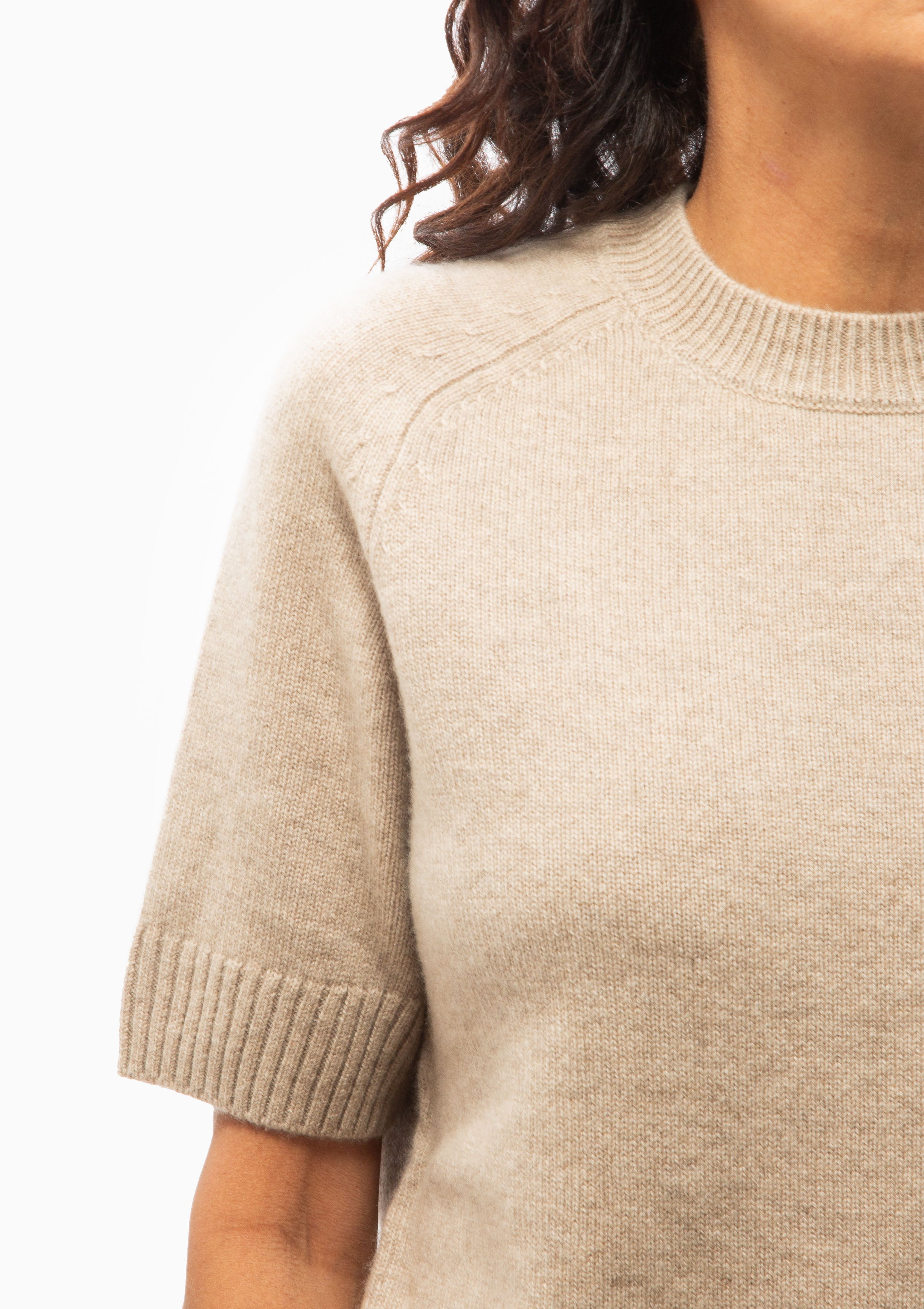 Jackson Sweater | Brown Cashmere