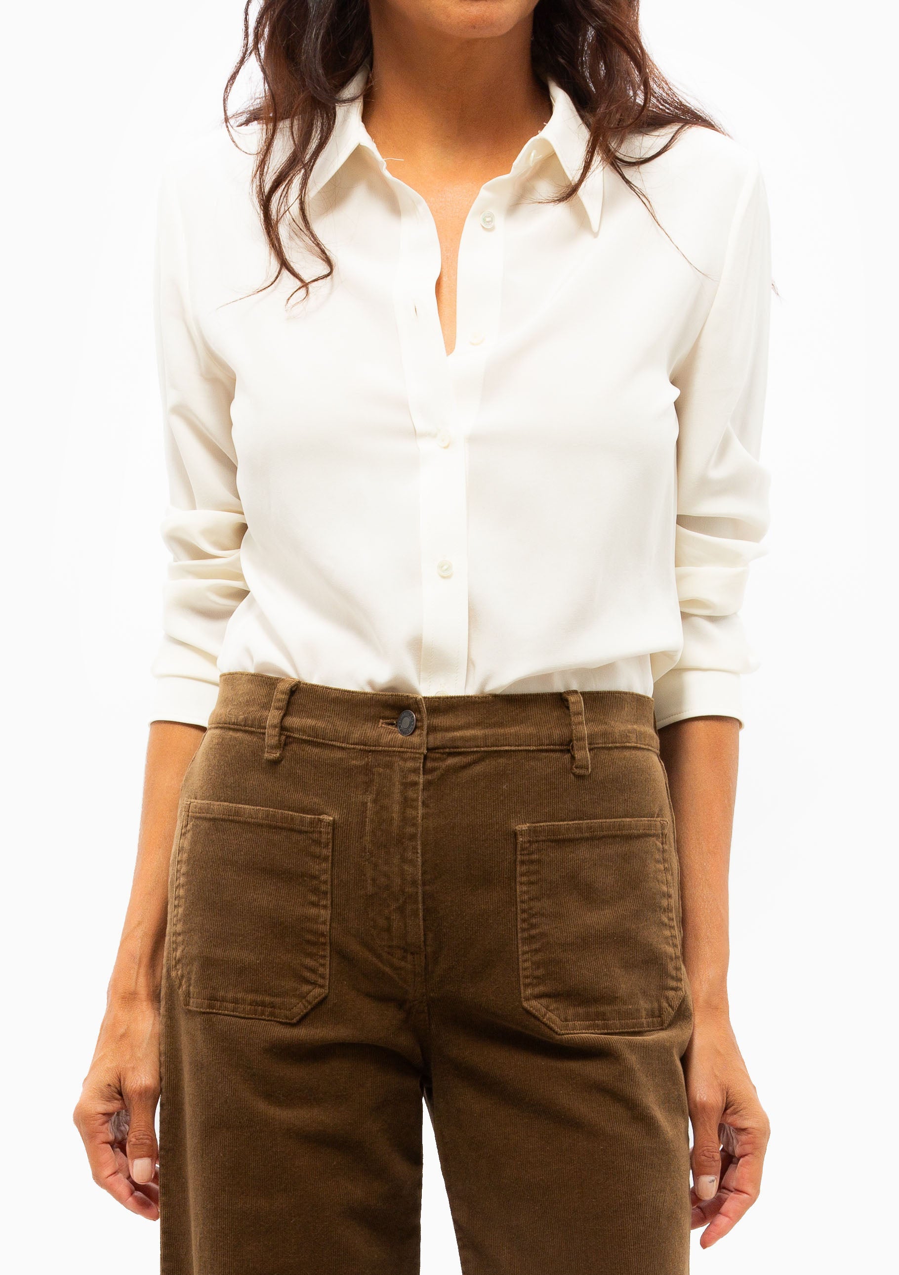 Simone Shirt | Ivory