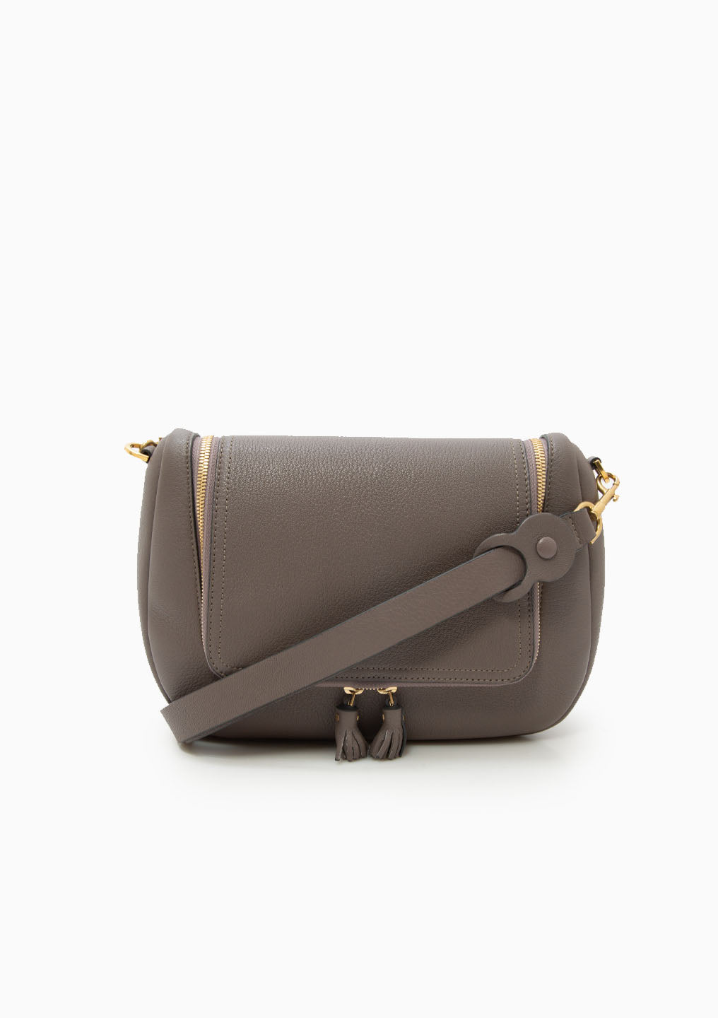 Vere Soft Satchel | Porcini