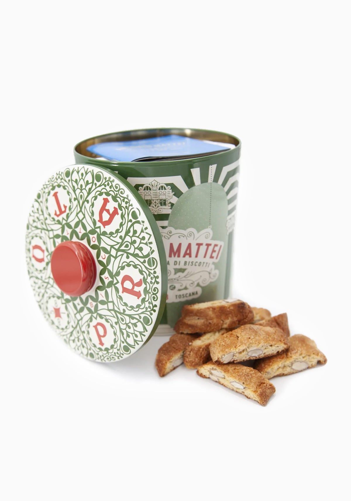 Antonio Mattei Biscotti Di Prato Holiday Tin