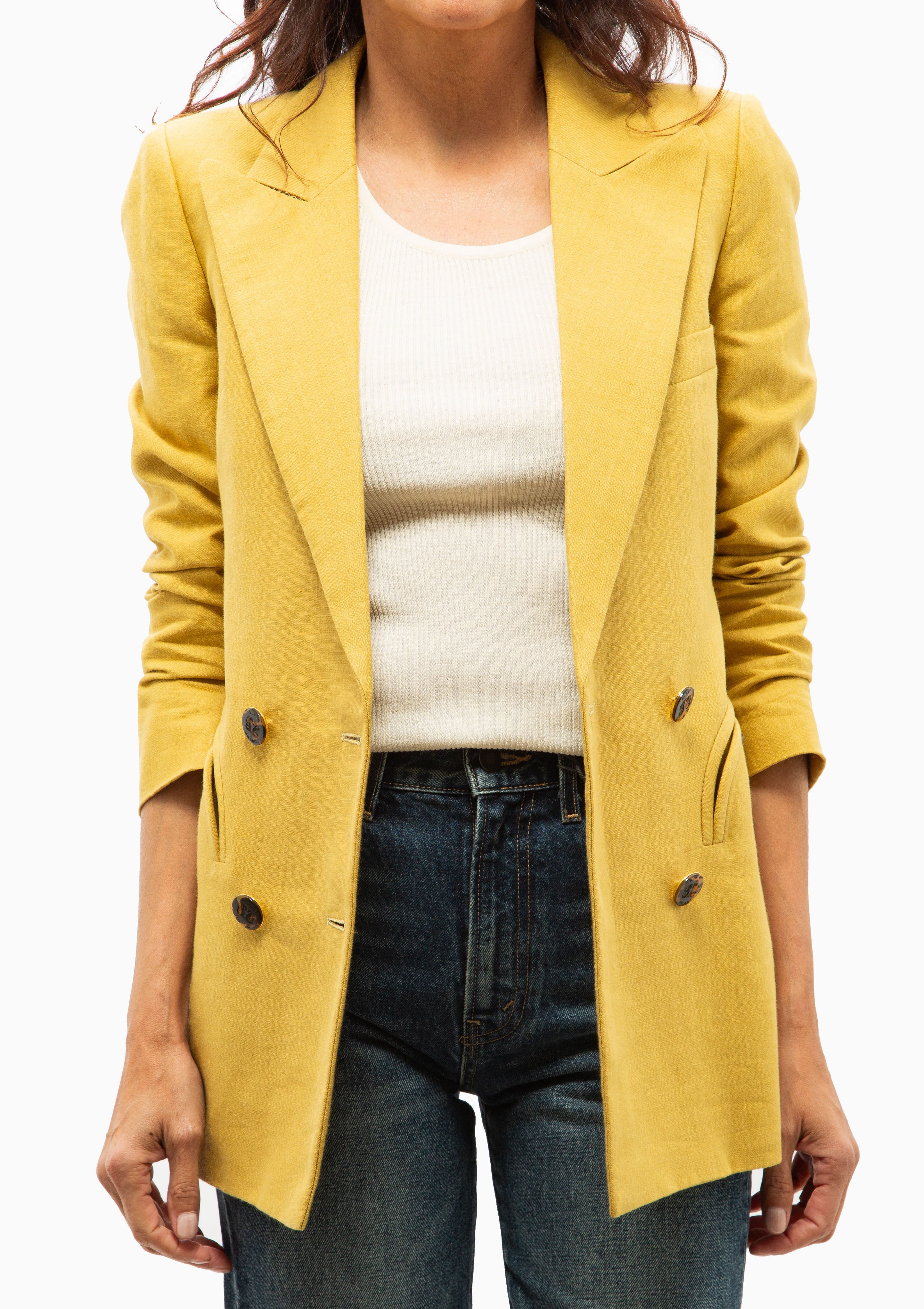 Everyday Blazer | Midday Sun Mustard