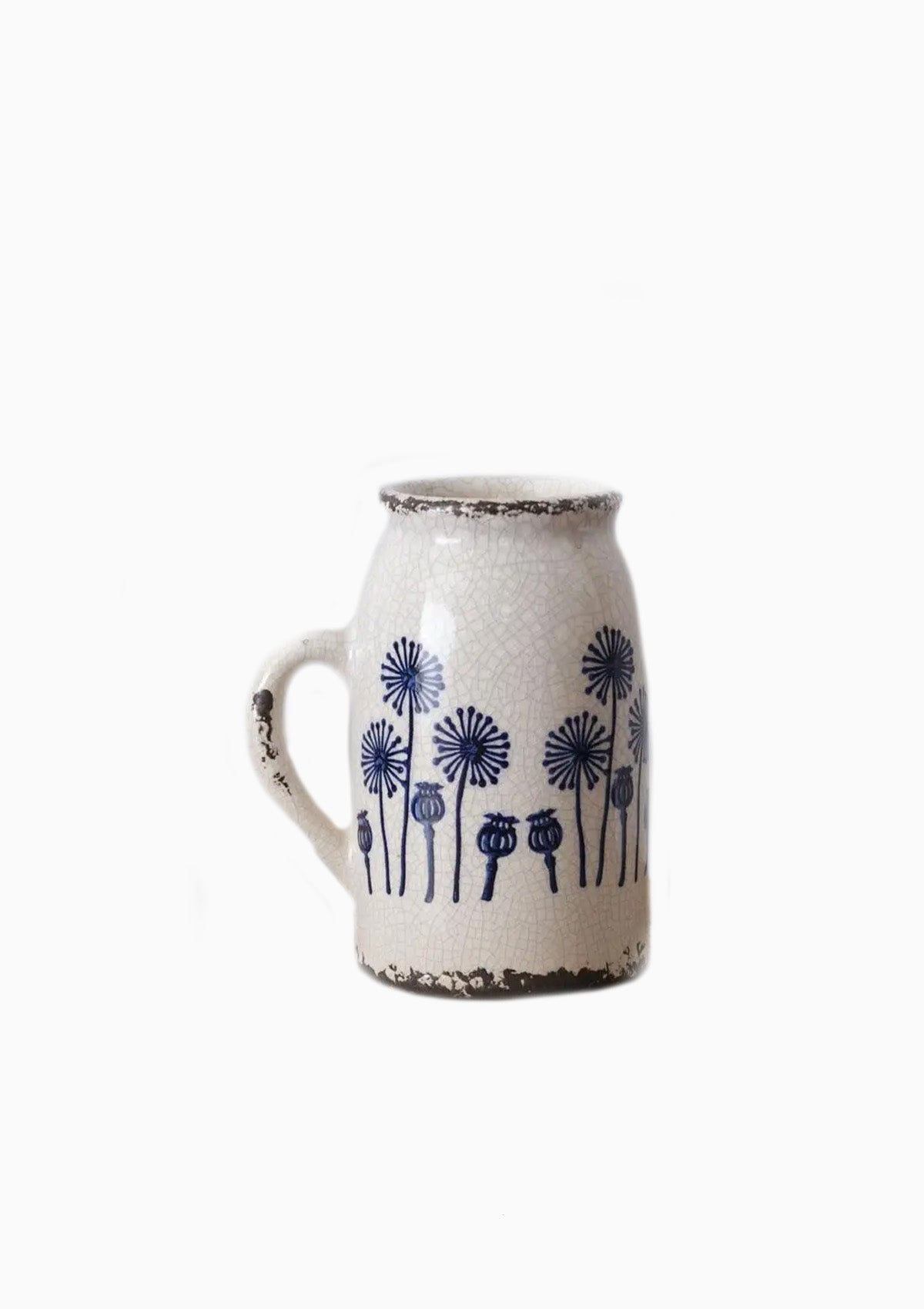 Blue Dandelion Jug