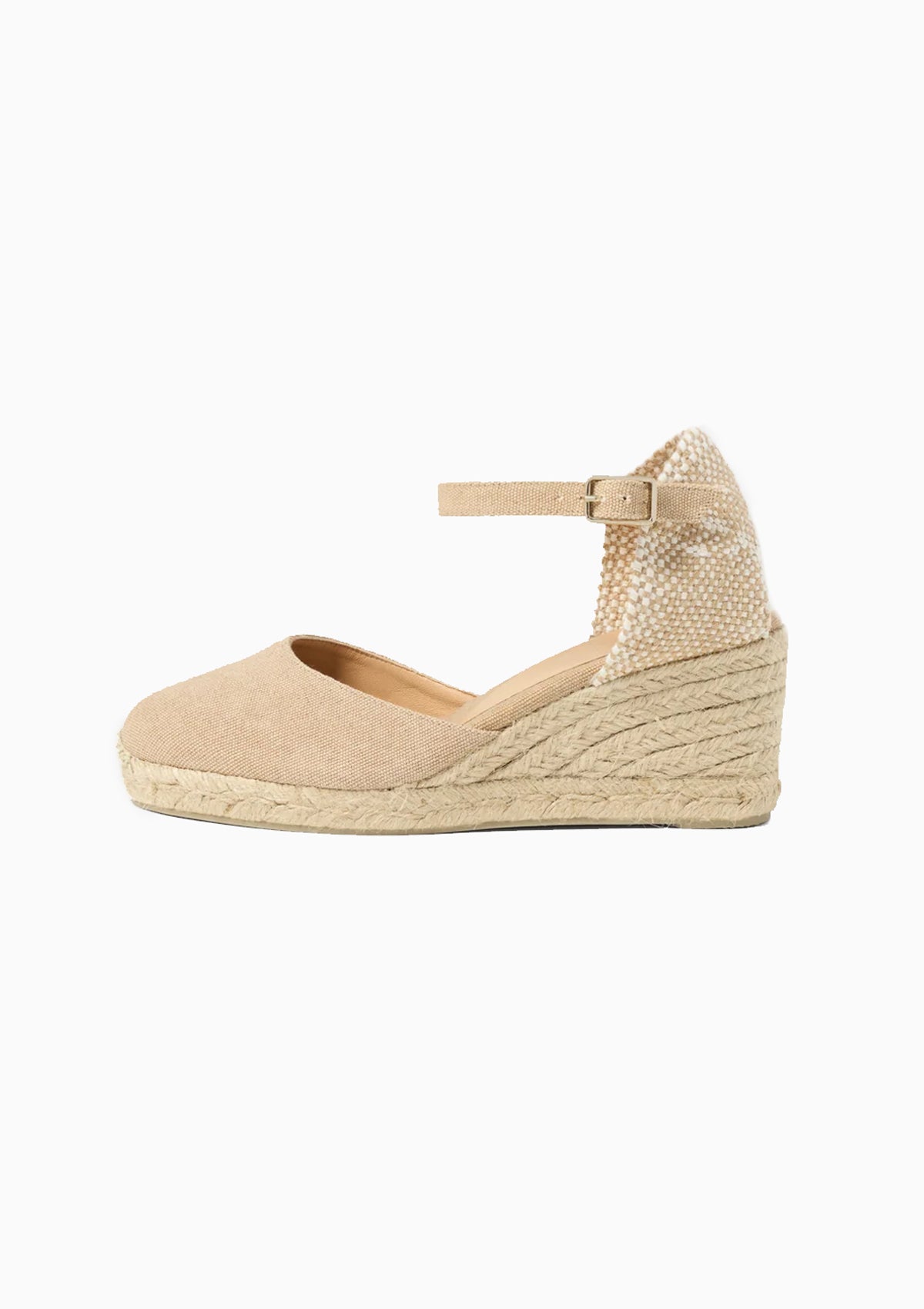 Carol Canvas Wedge 2.75" | Sand