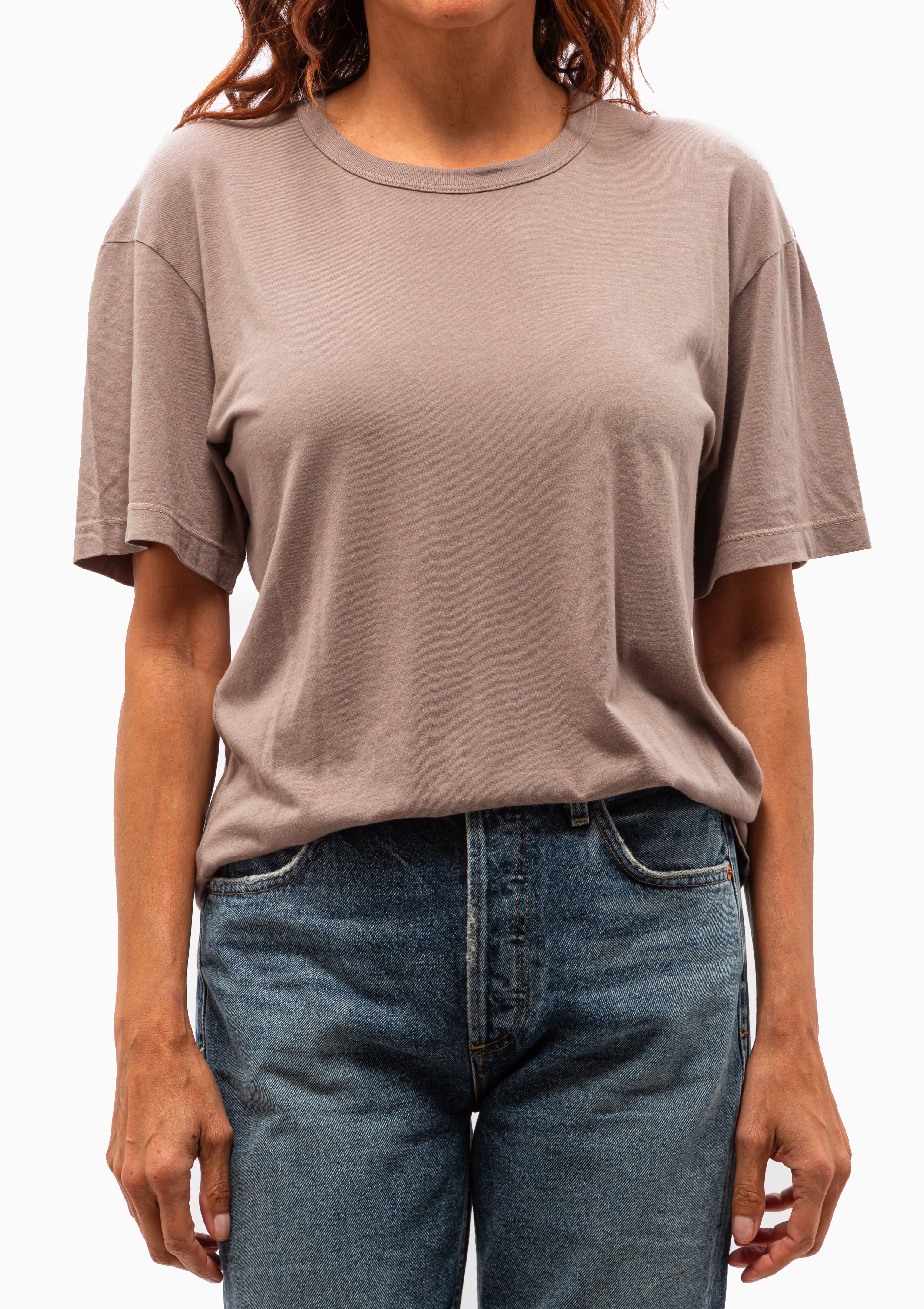 Elisabetta Relaxed Tee | Taupe