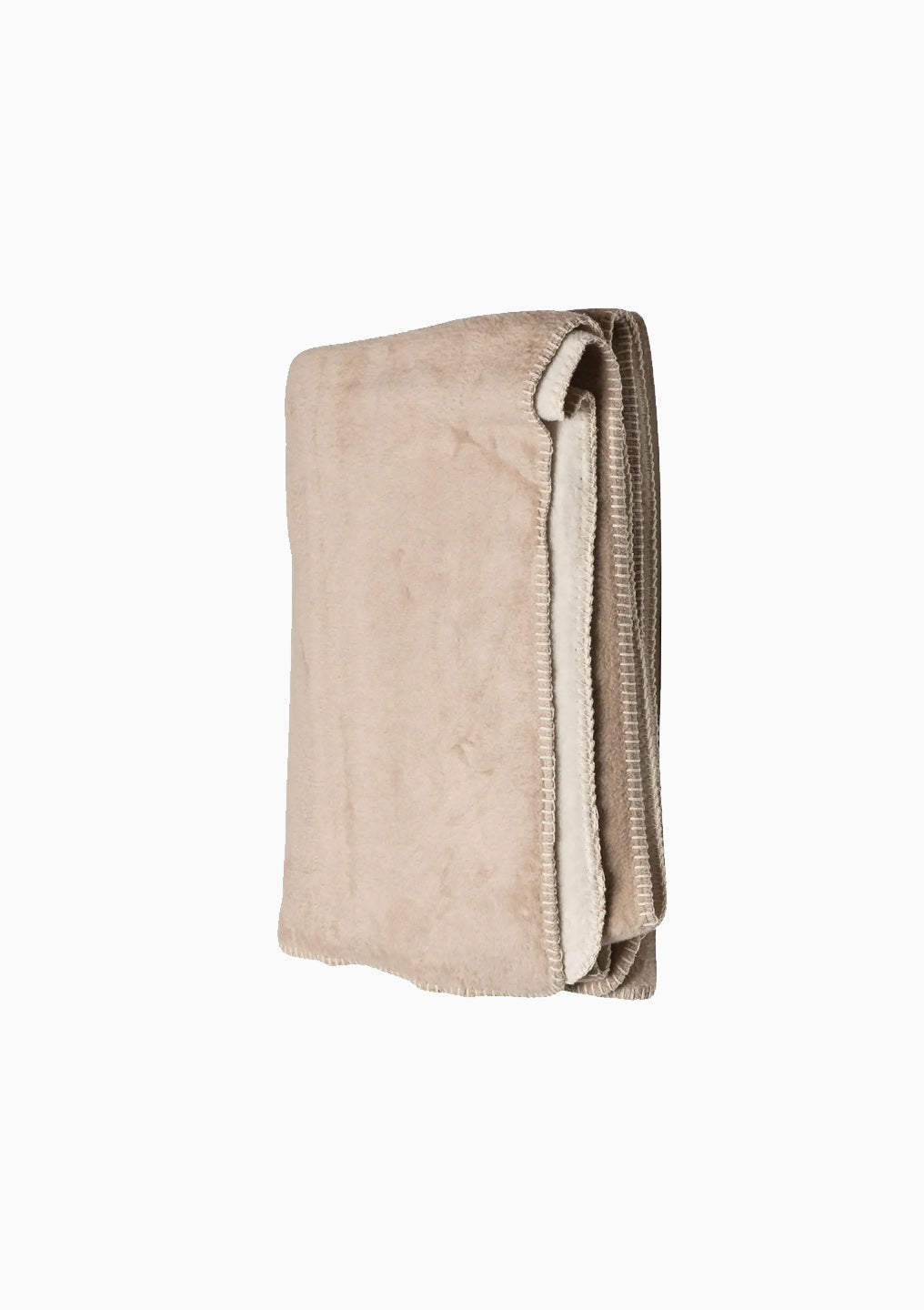 Savona Fuzzy Throw Doubleface | Beige/Cream