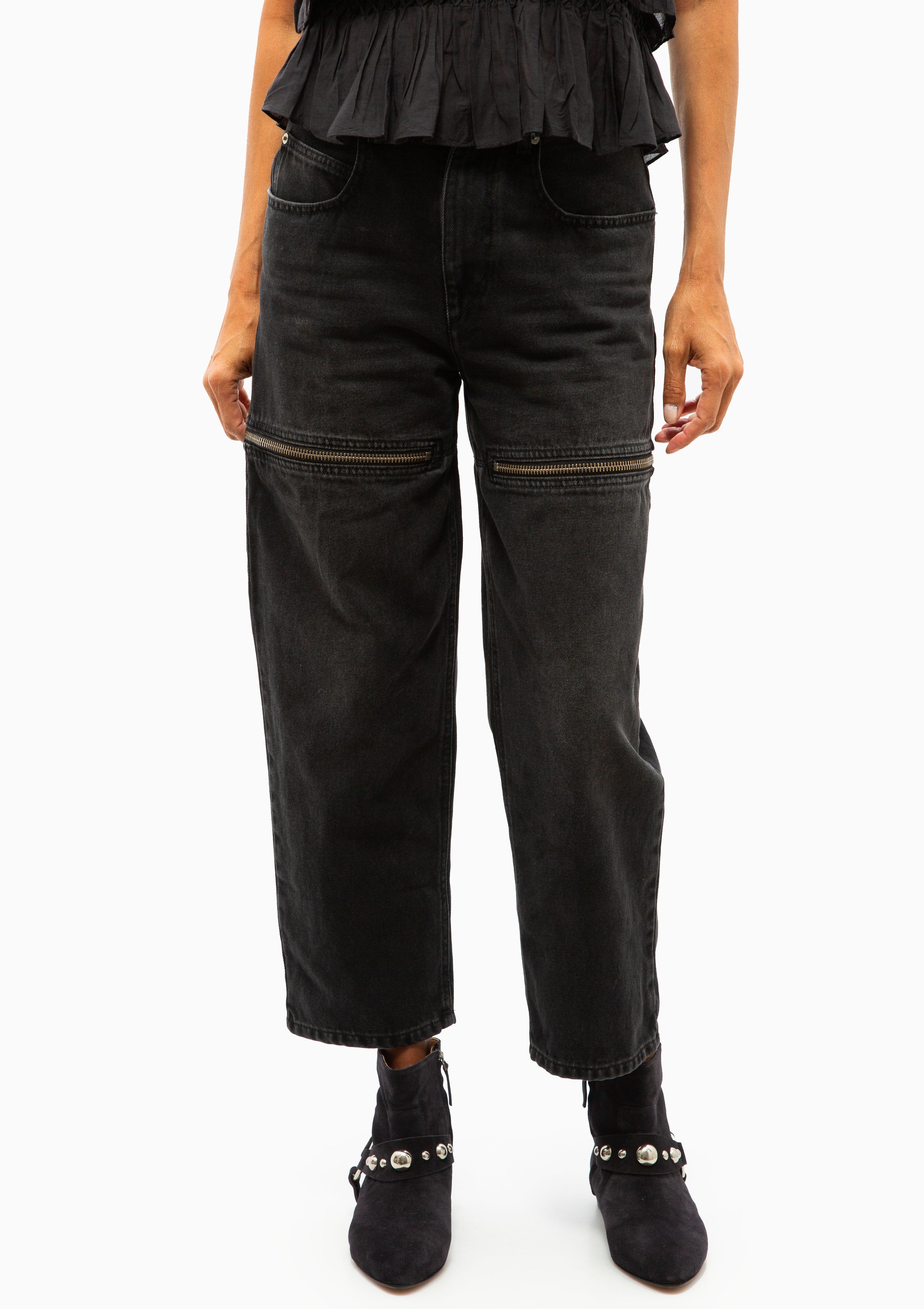 Salia Pant | Faded Black