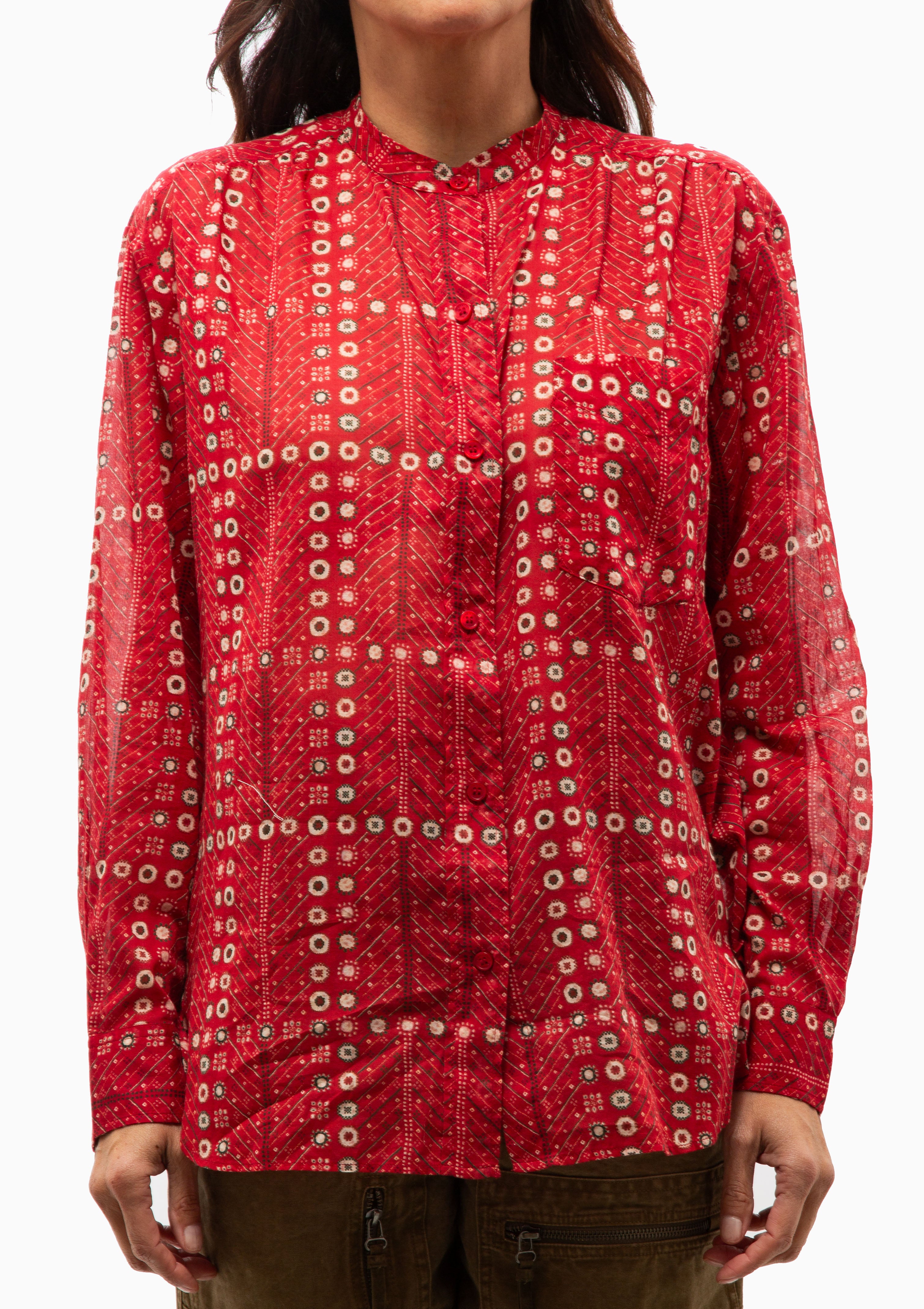 Mexica Blouse | Red