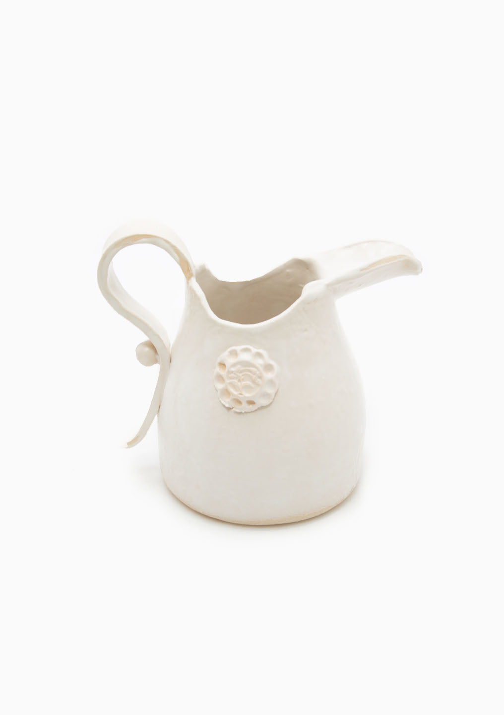 Wheat Handmade Pitcher | Egret