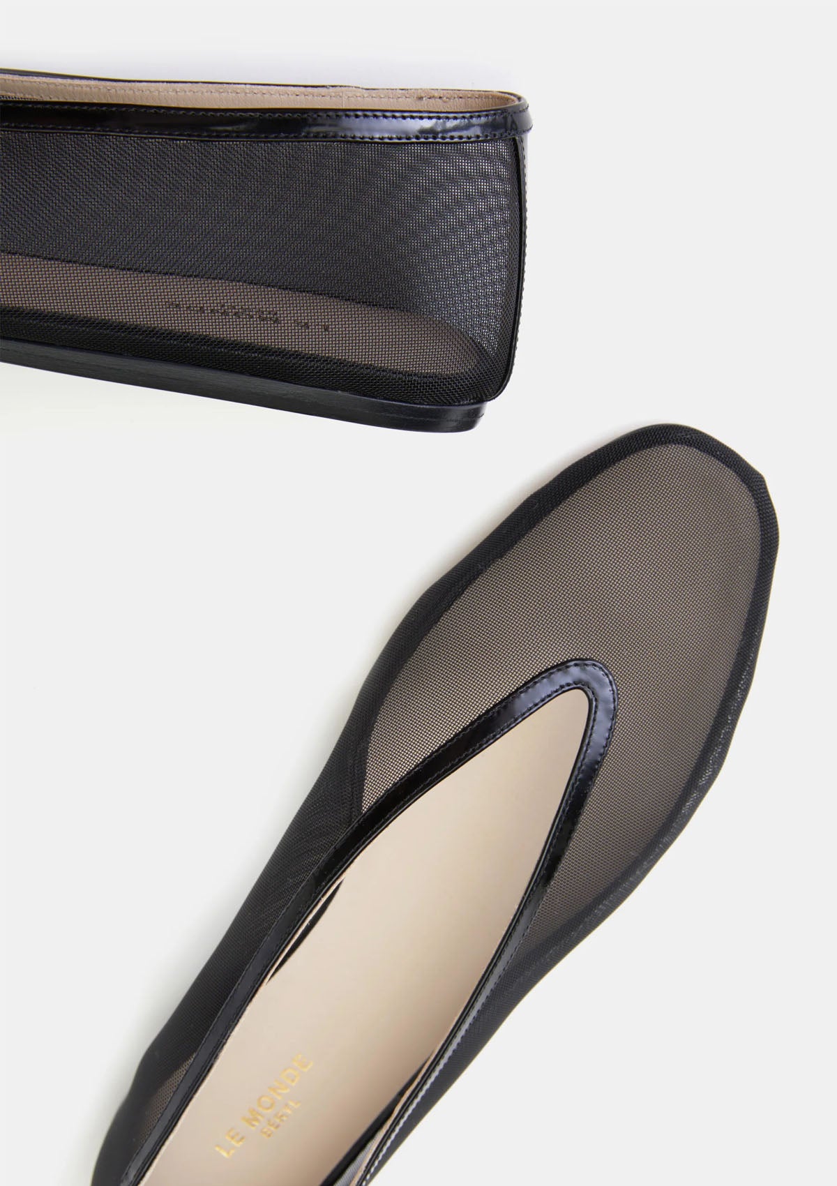 Luna Slipper | Black Mesh