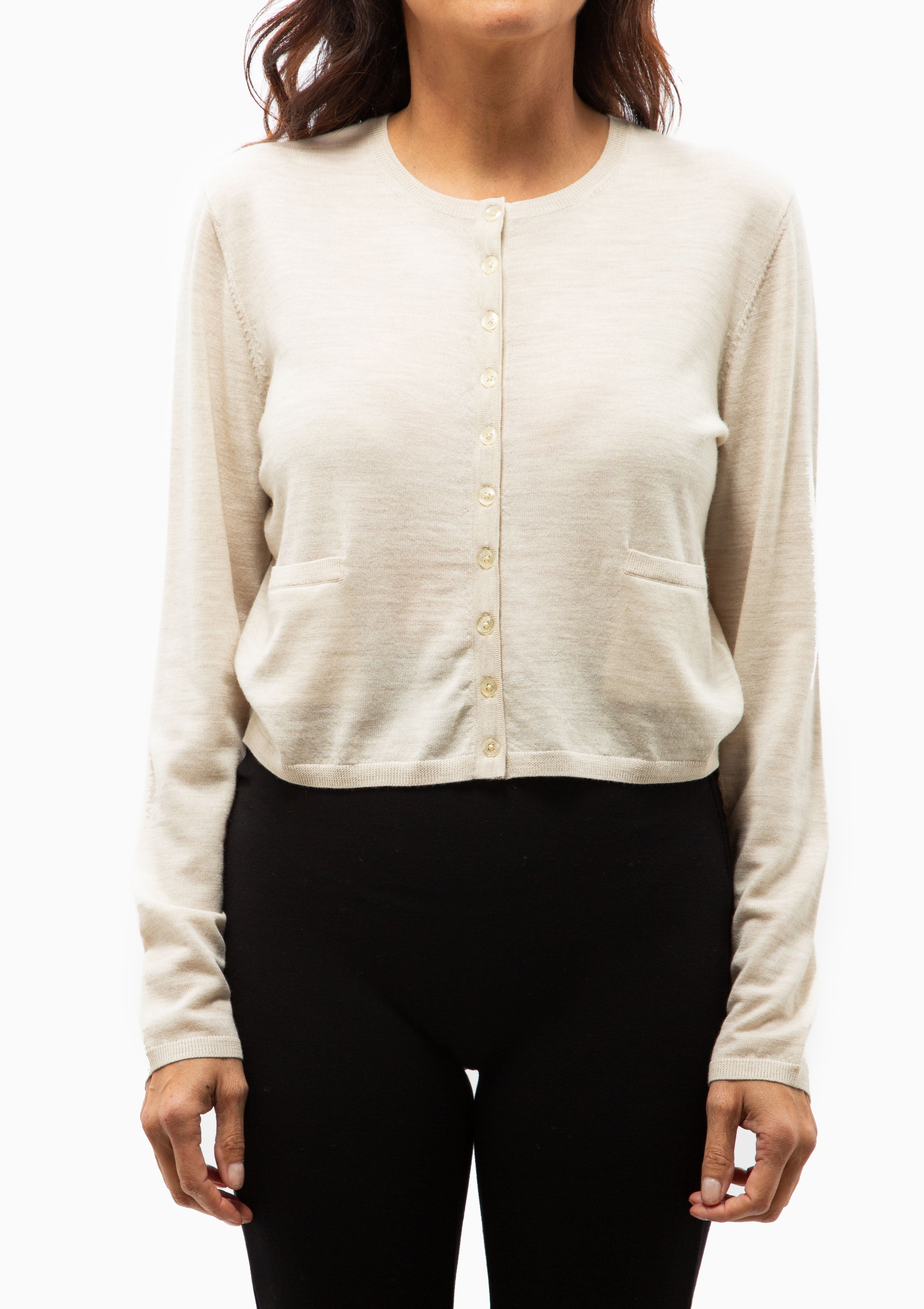 James Crew Cardigan | Oat