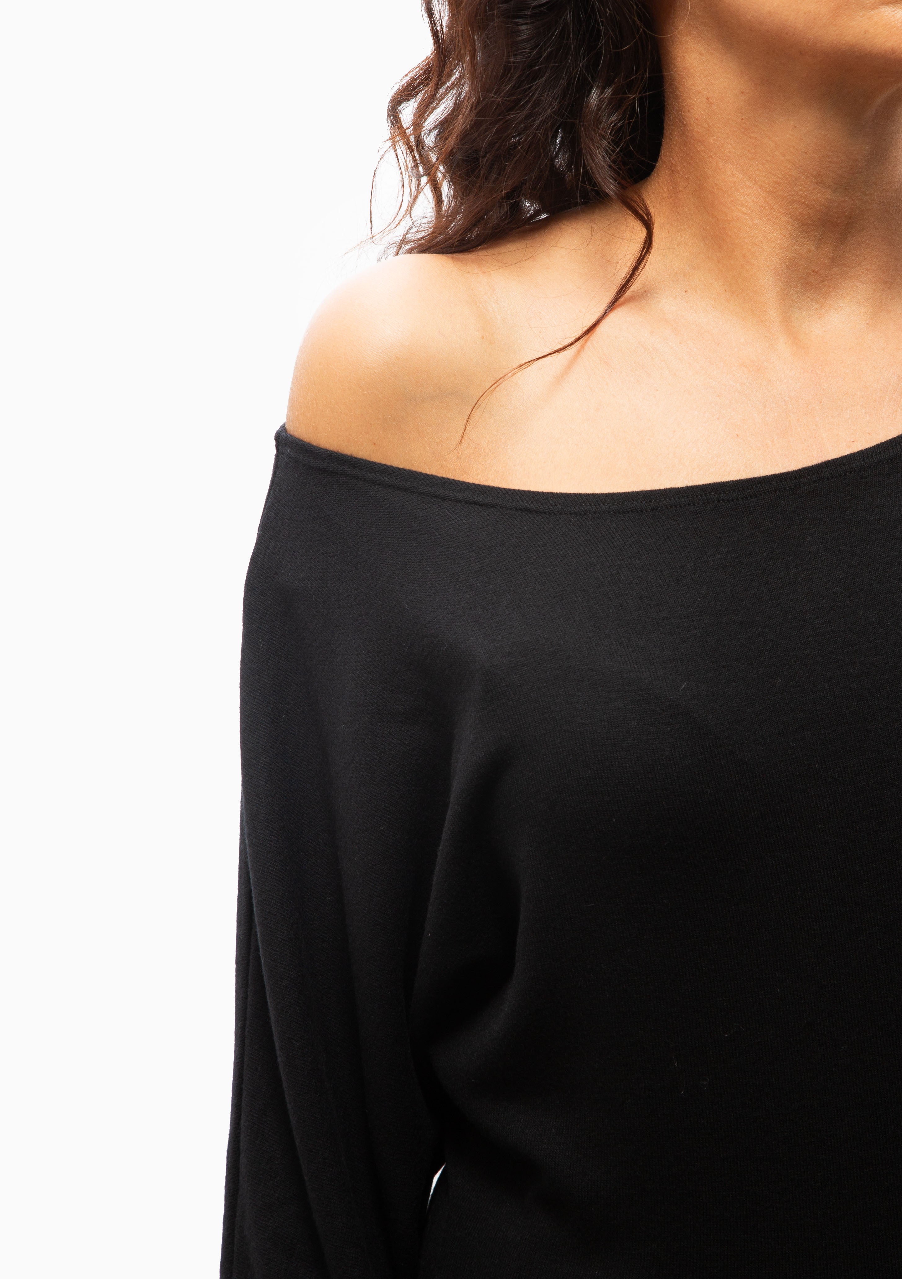 Lauren Off Shoulder Top | Black