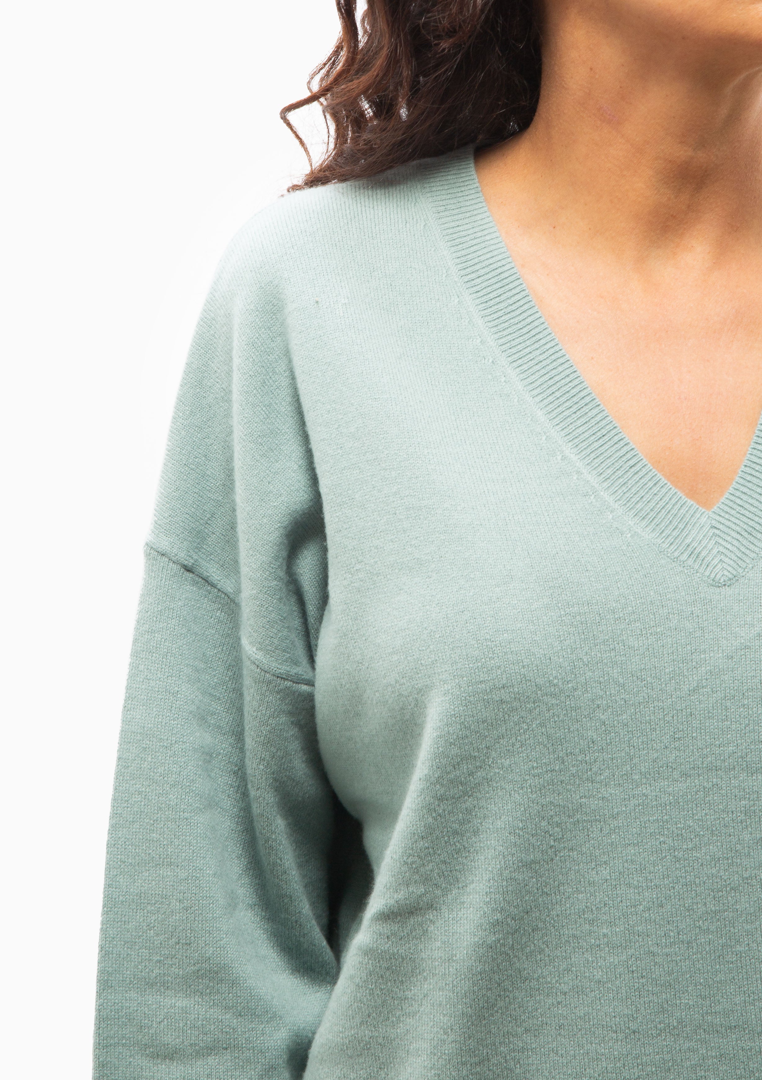 Zoe V Neck | Seafoam