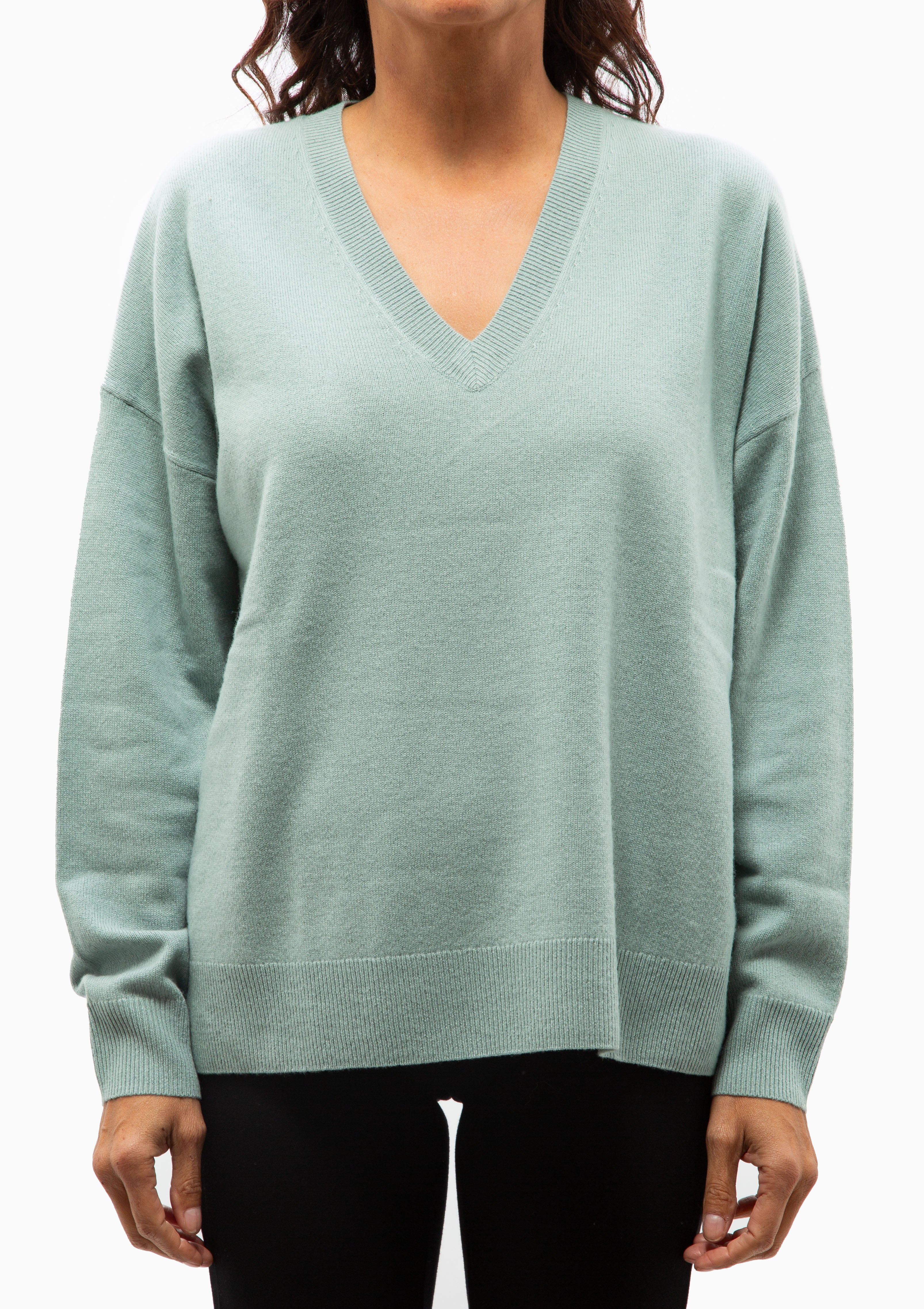 Zoe V Neck | Seafoam