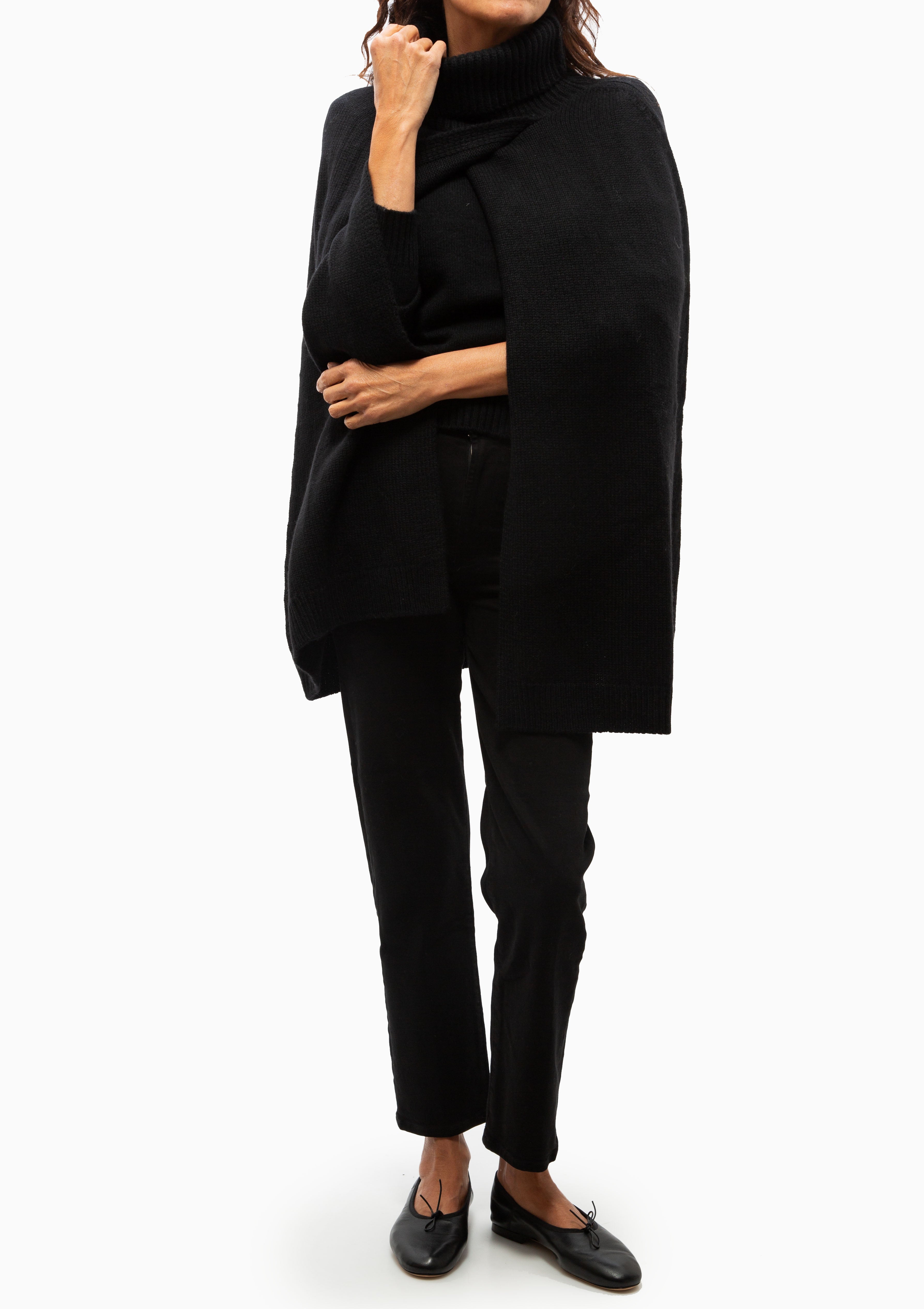 Annie Poncho | Black