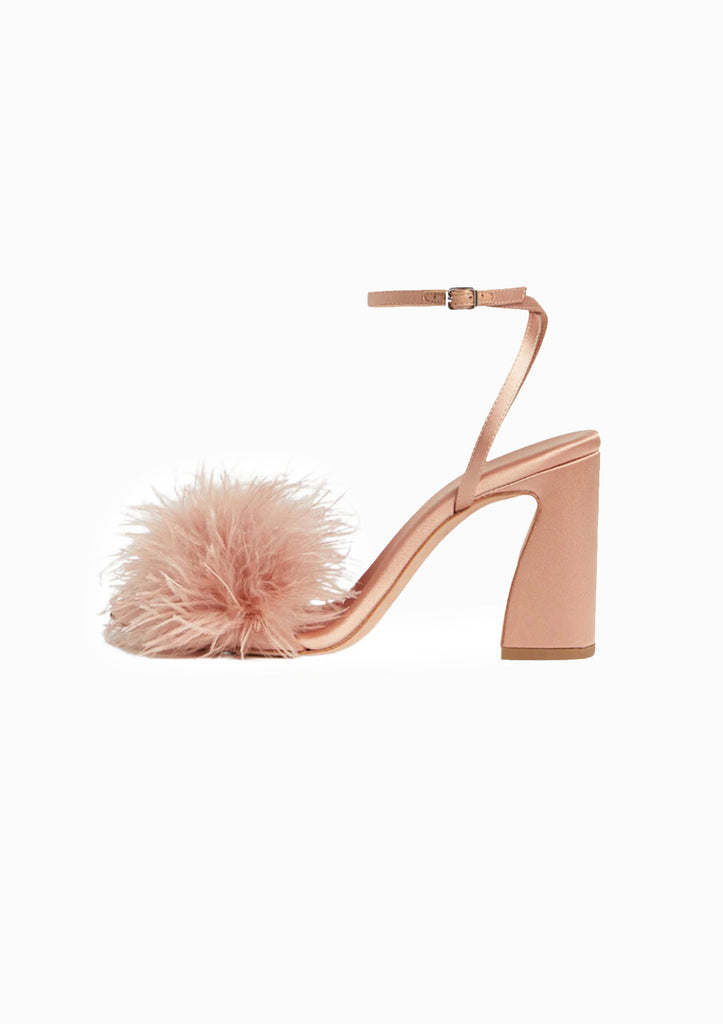 Loeffler randall fur store sandals