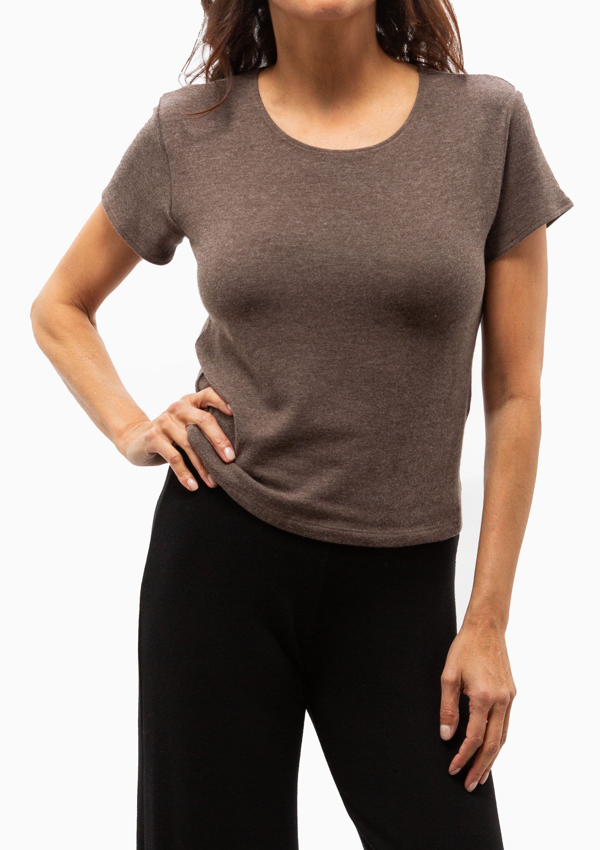 Lauren Margo Tee | Brown