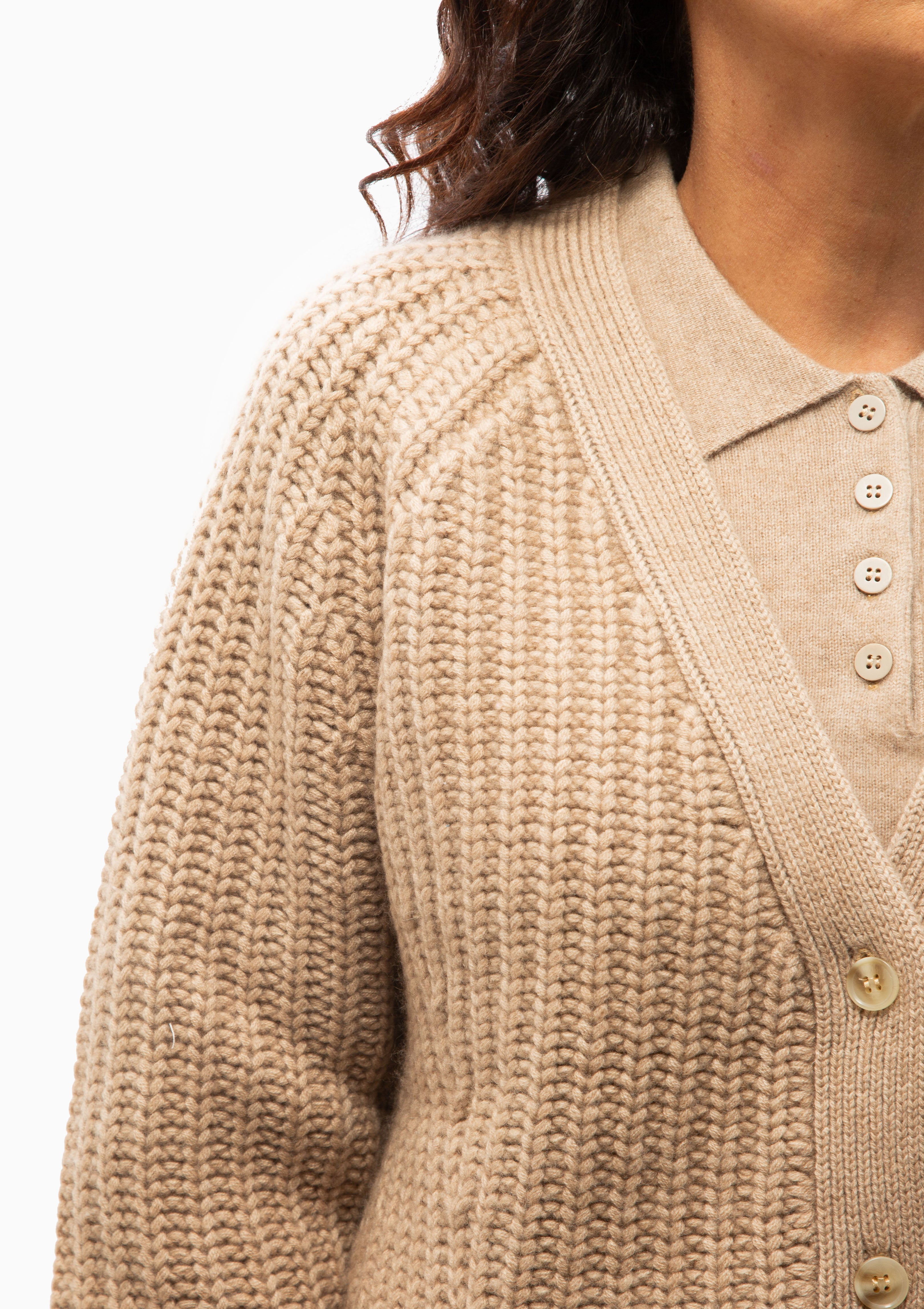 Brigette Cardigan | Oatmeal