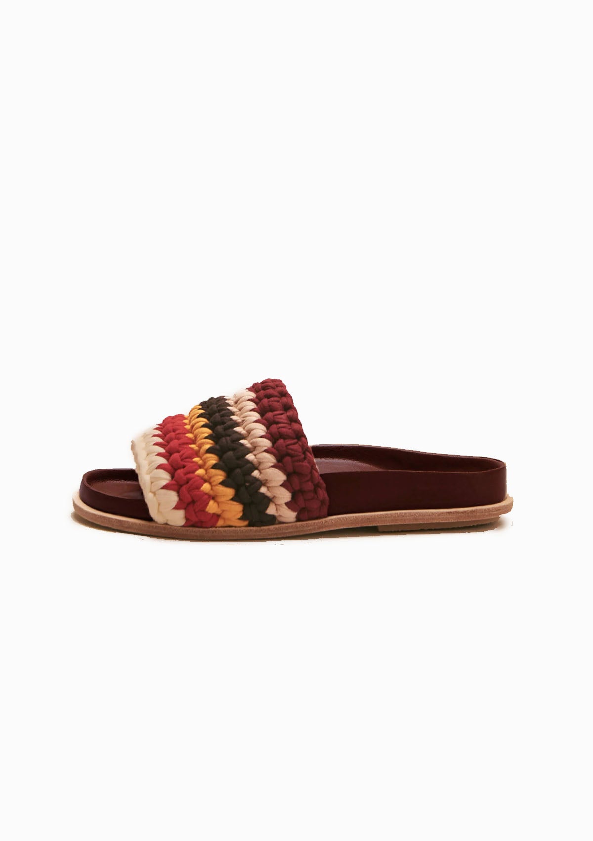 Espiga Sandal | Burgandy