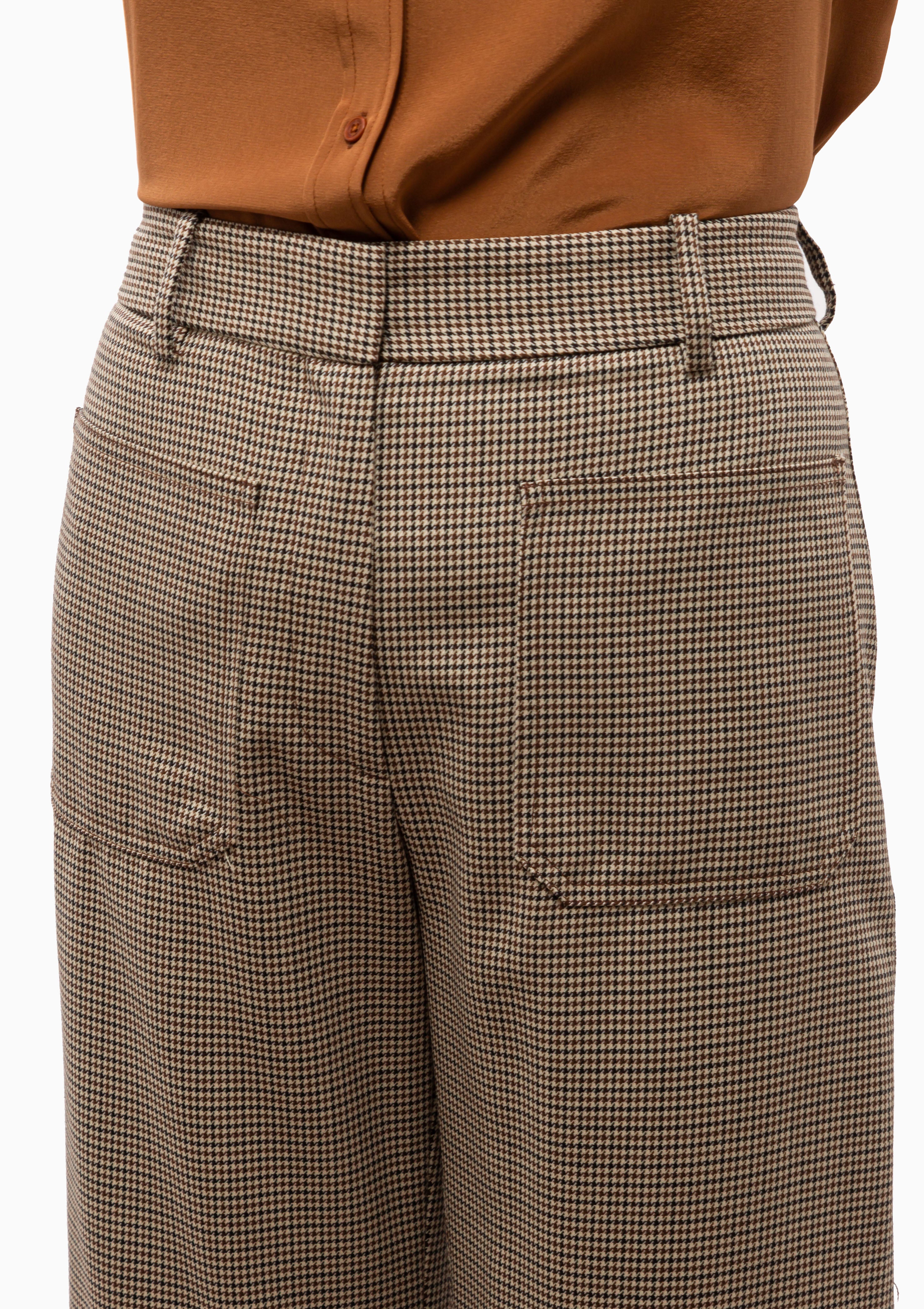 Christophe Pant | Brown Houndstooth