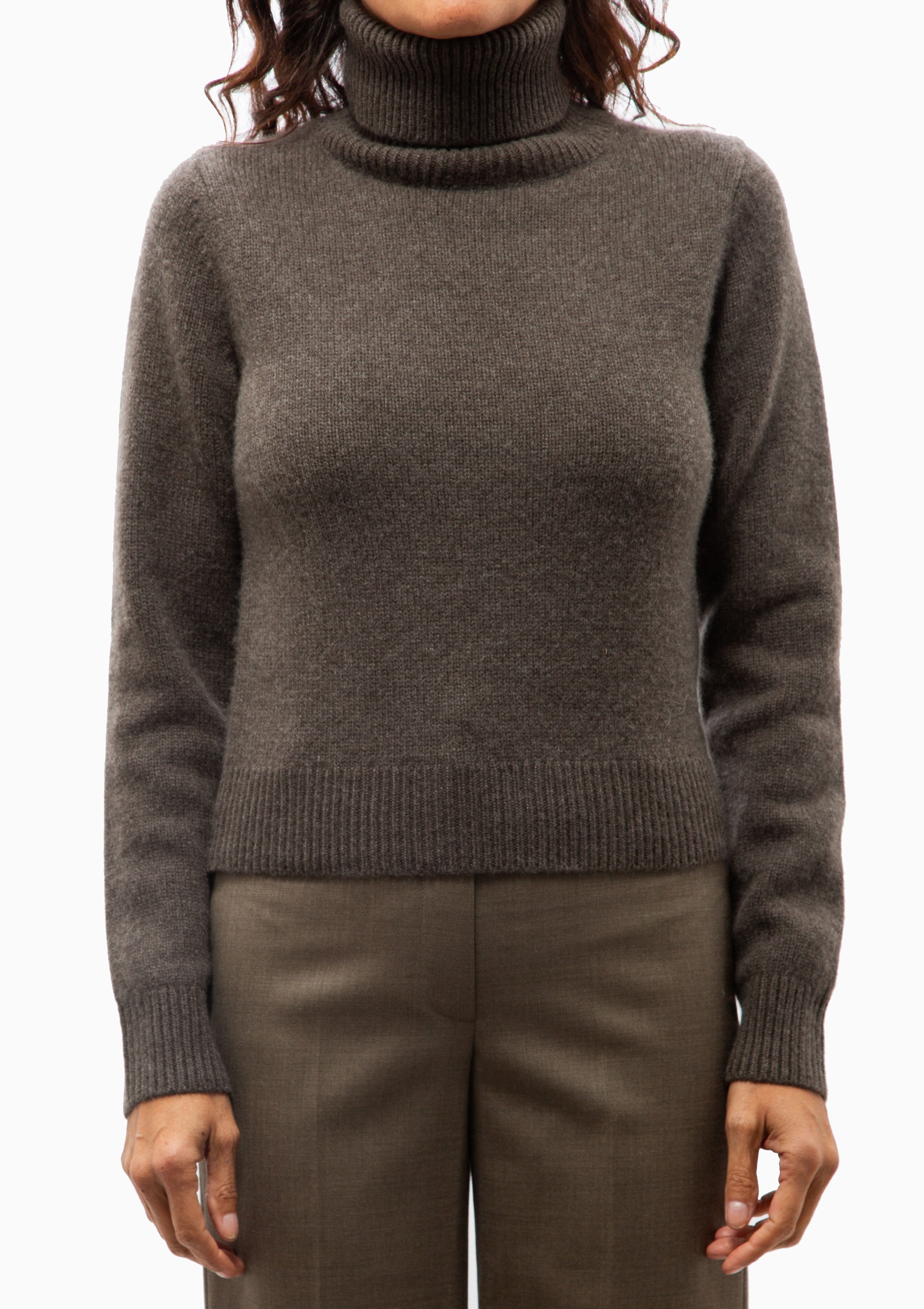 Hollyn Sweater | Dark Umber Melange