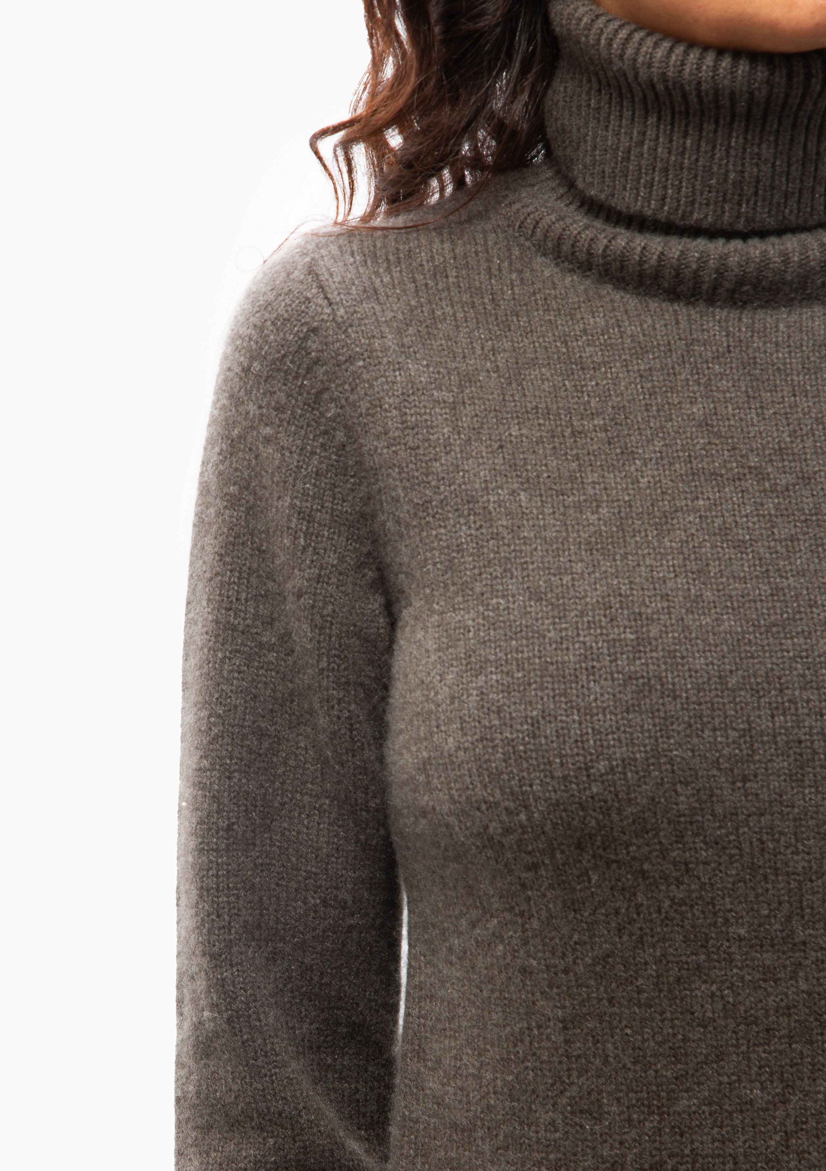 Hollyn Sweater | Dark Umber Melange