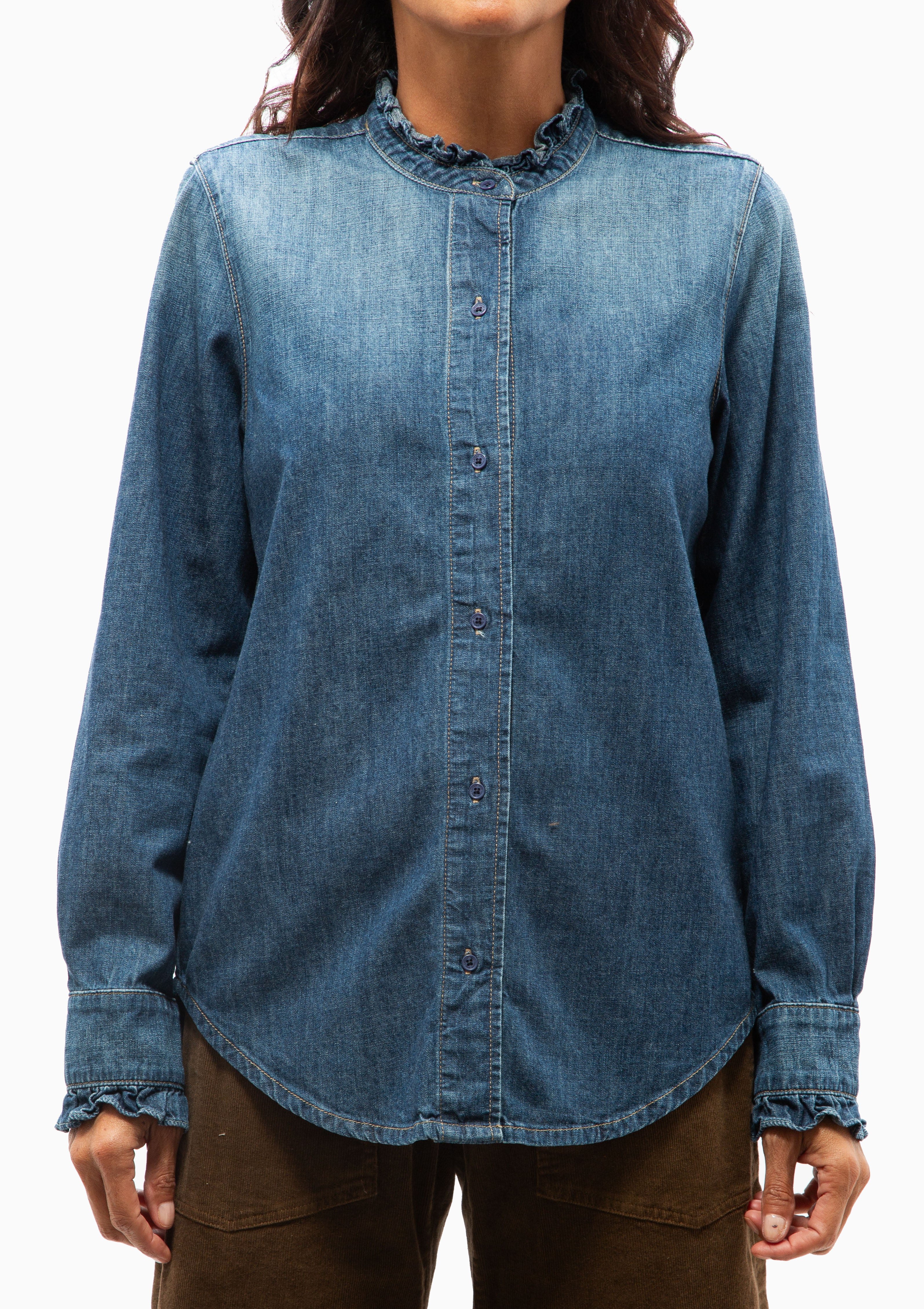 Lydia Denim Shirt | Classic Wash