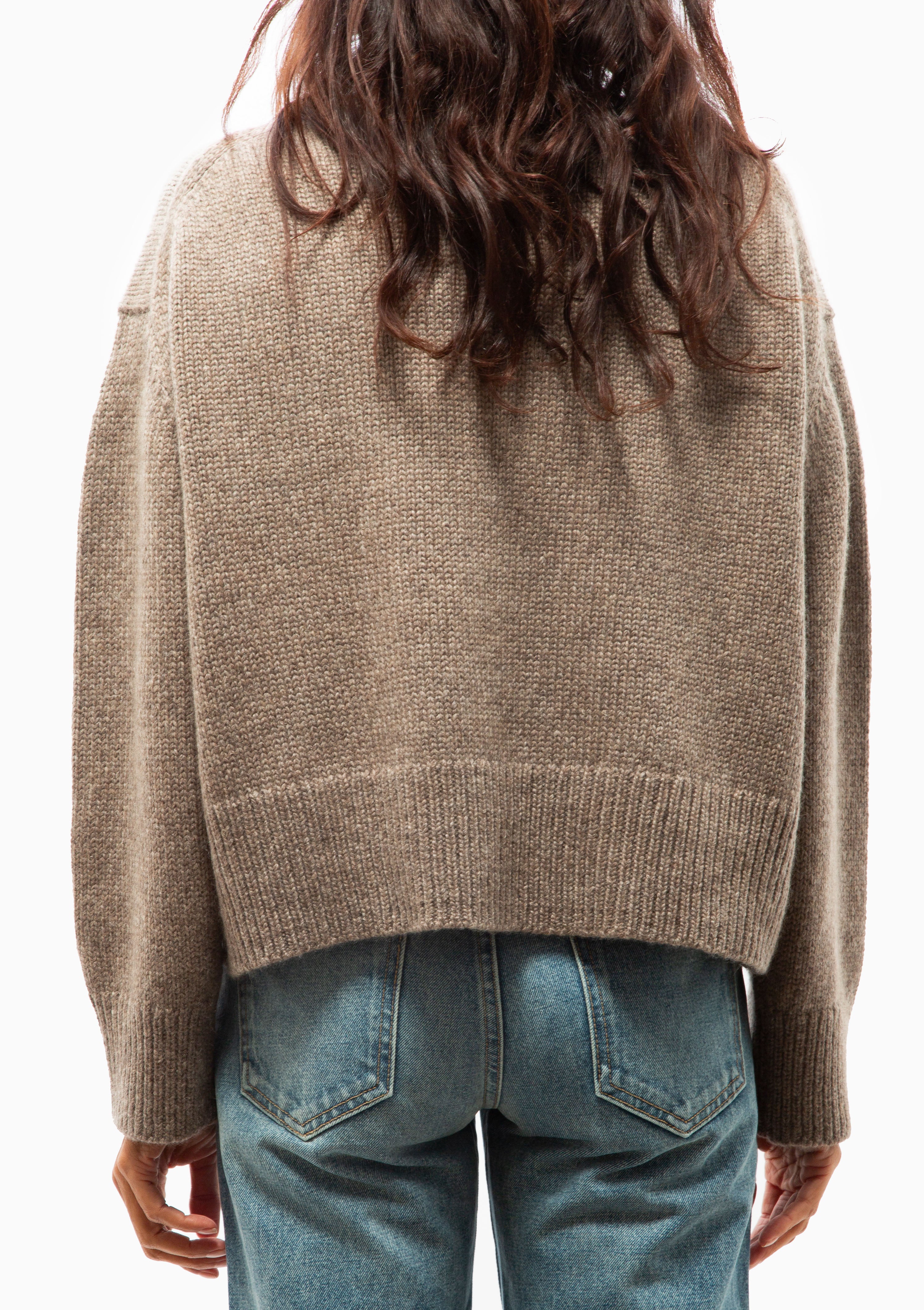 Tabitha Sweater | Peat Melange