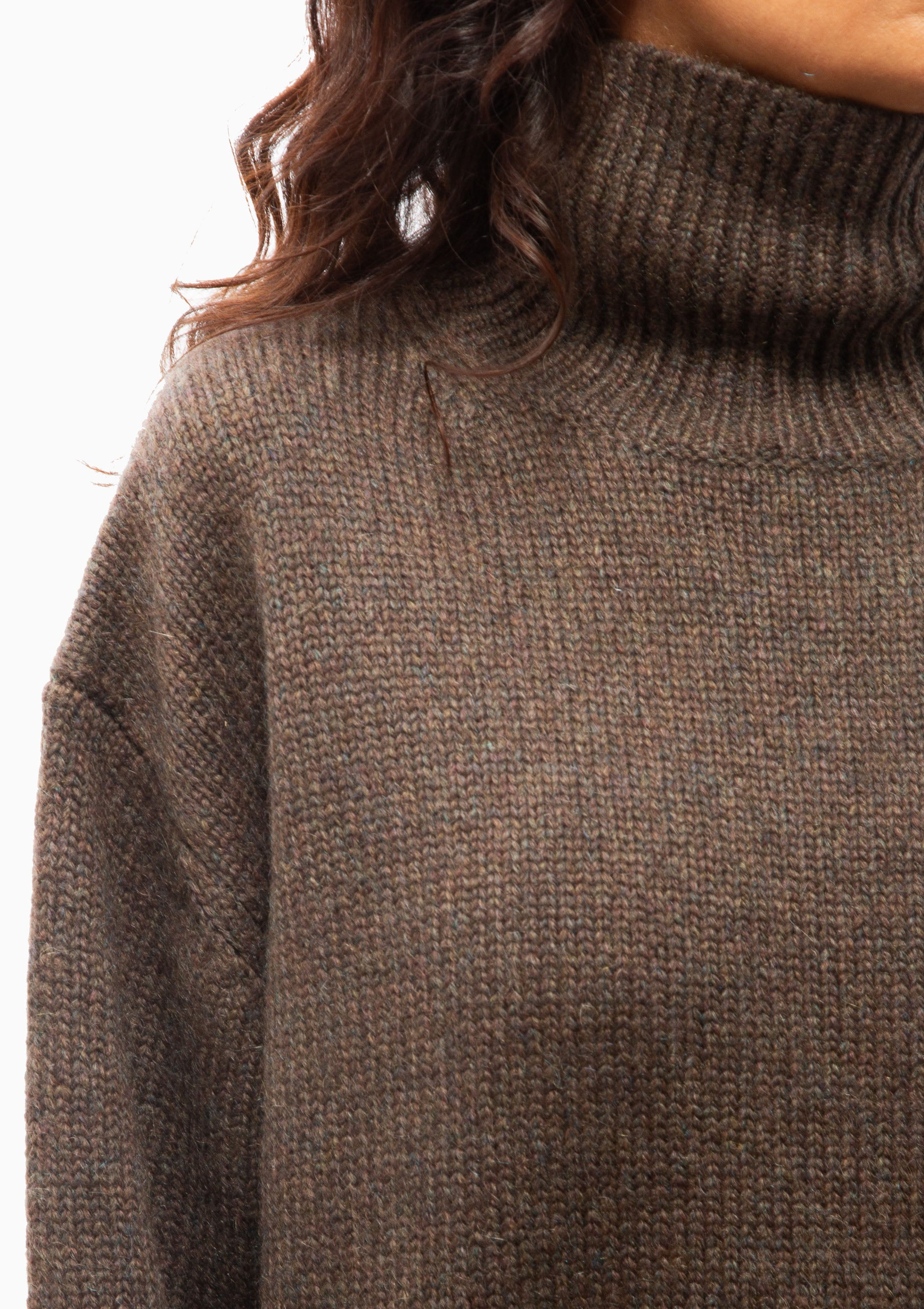 Tabitha Sweater | Redwood Melange