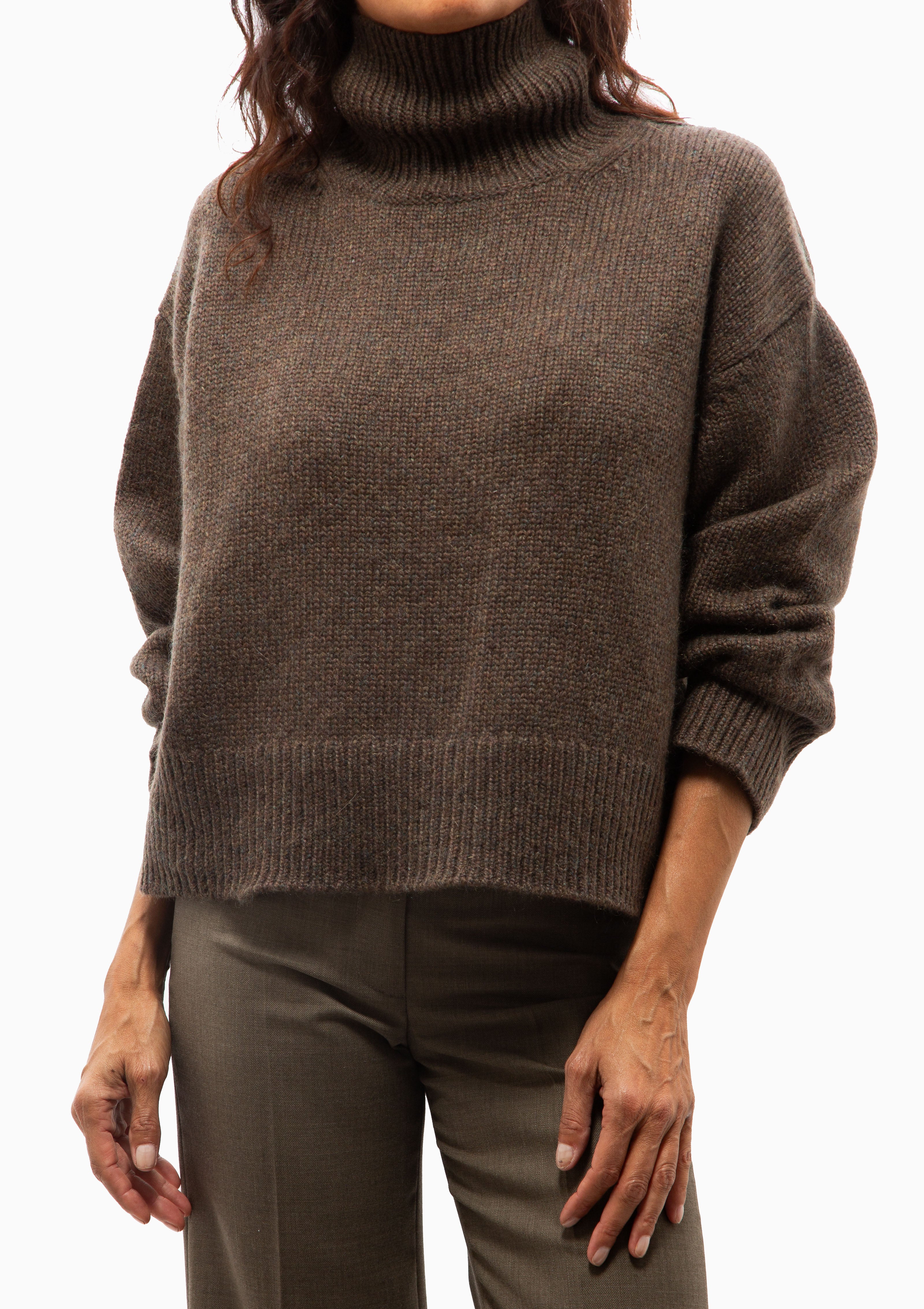 Tabitha Sweater | Redwood Melange