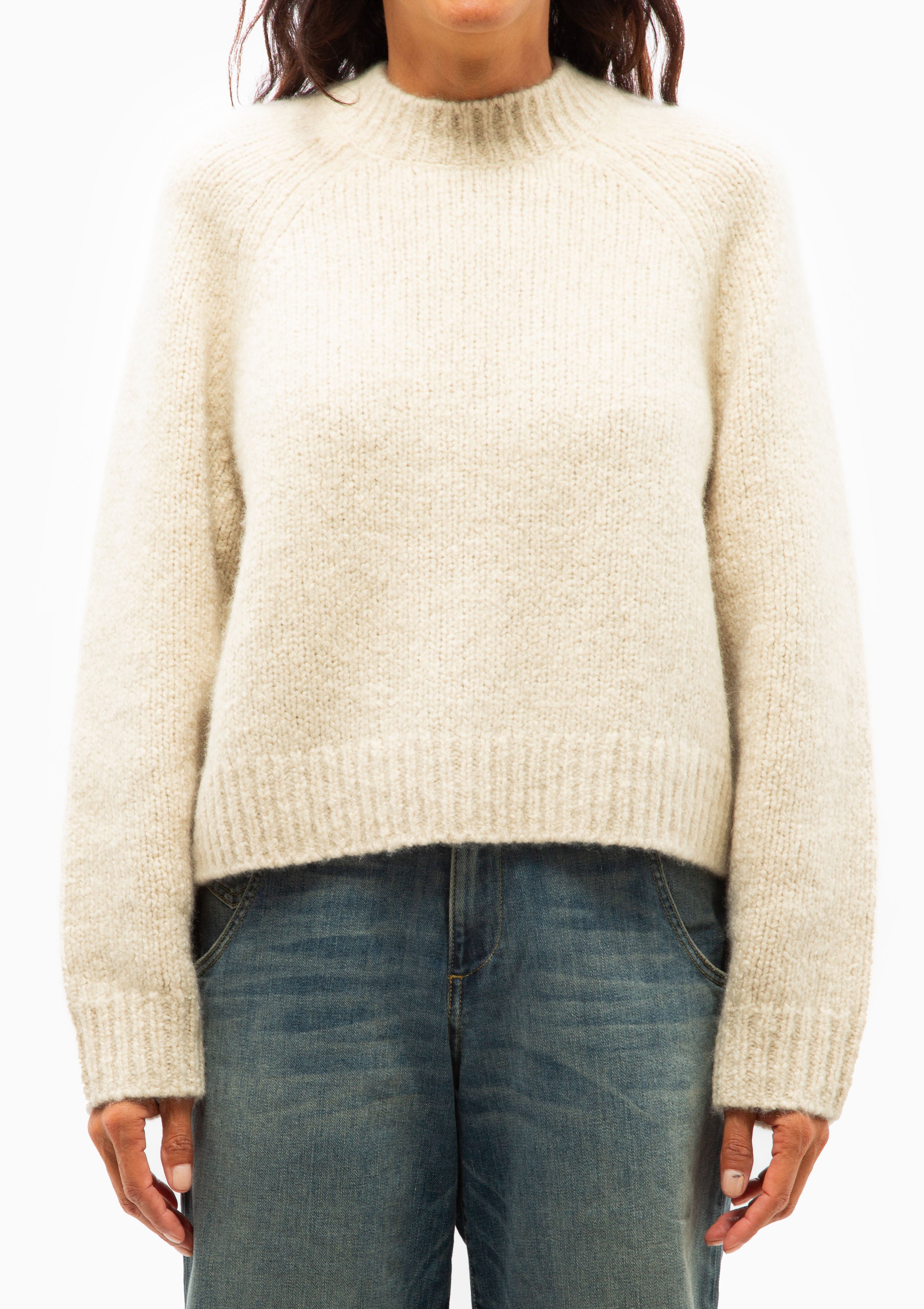 Tomaso Sweater | Beige Melange