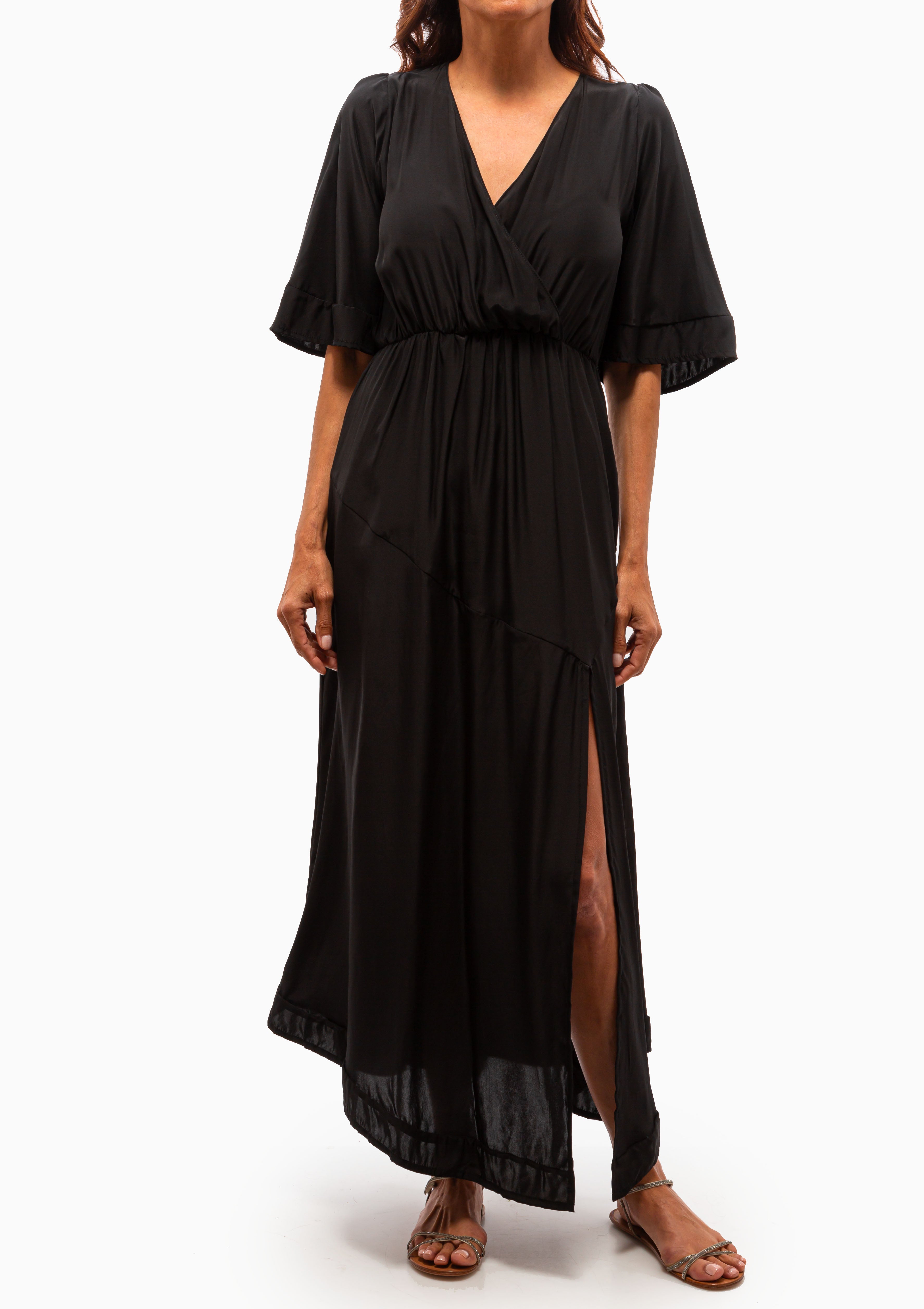 Coco Maxi | Black Silk