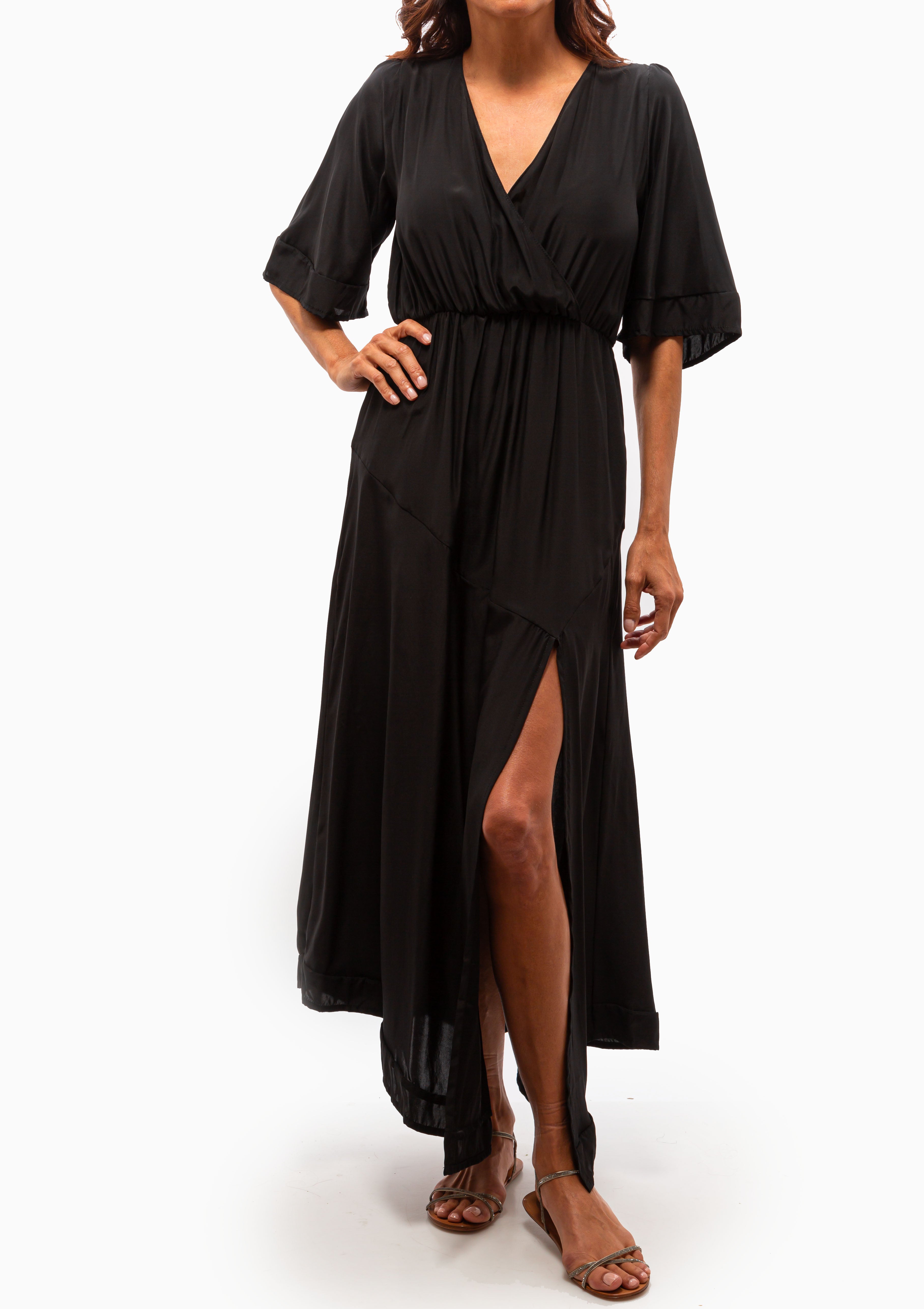 Coco Maxi | Black Silk