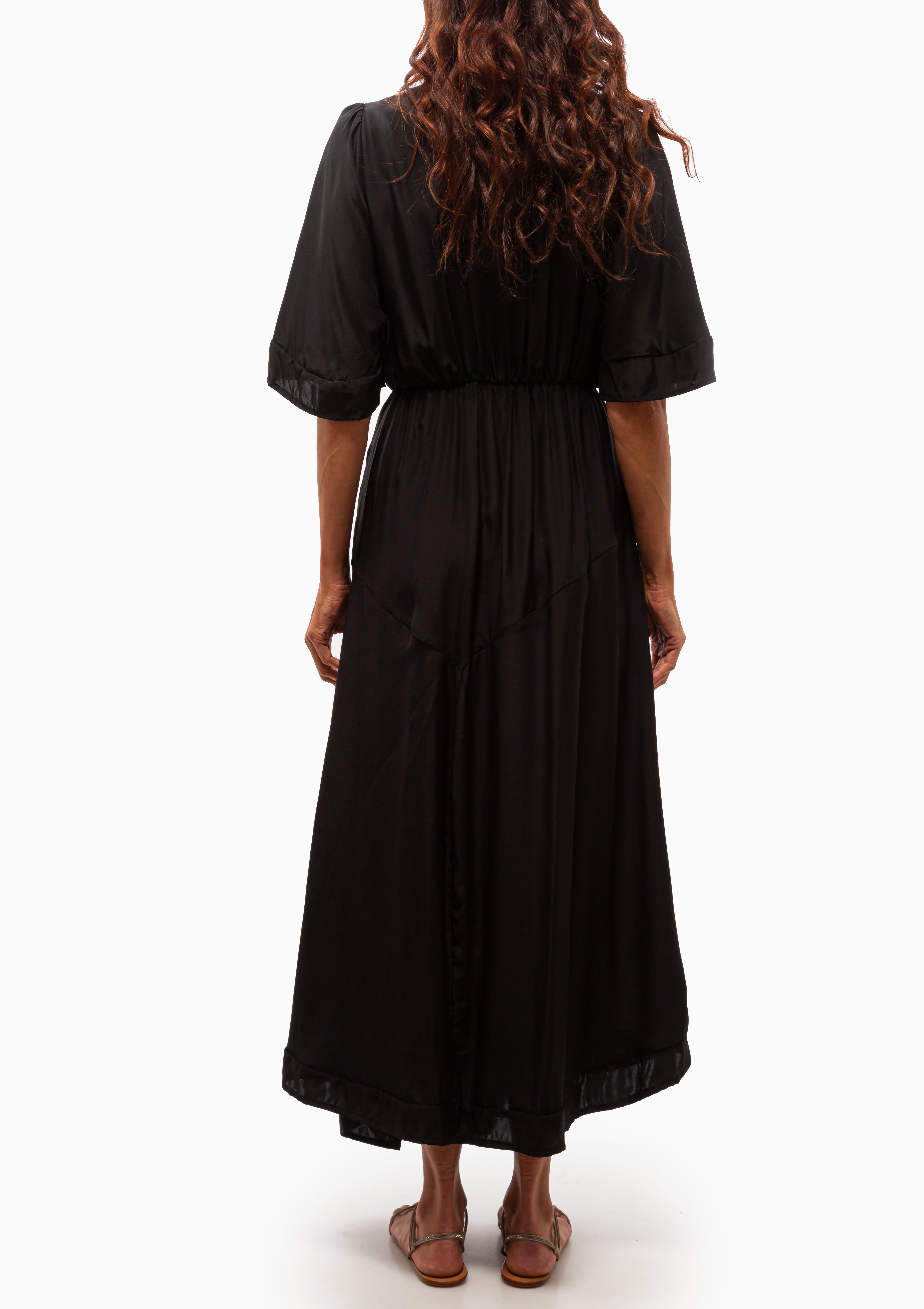 Coco Maxi | Black Silk