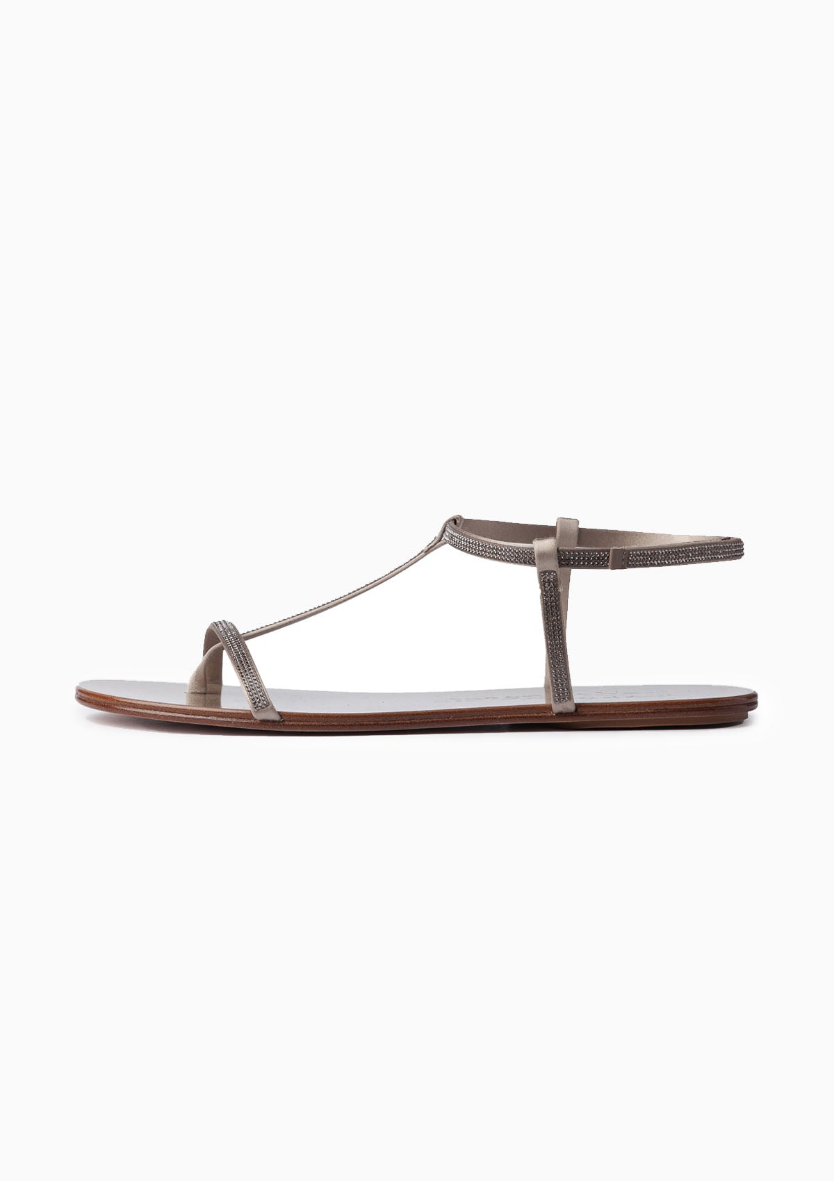 Paca Sandal | Lentil Satin